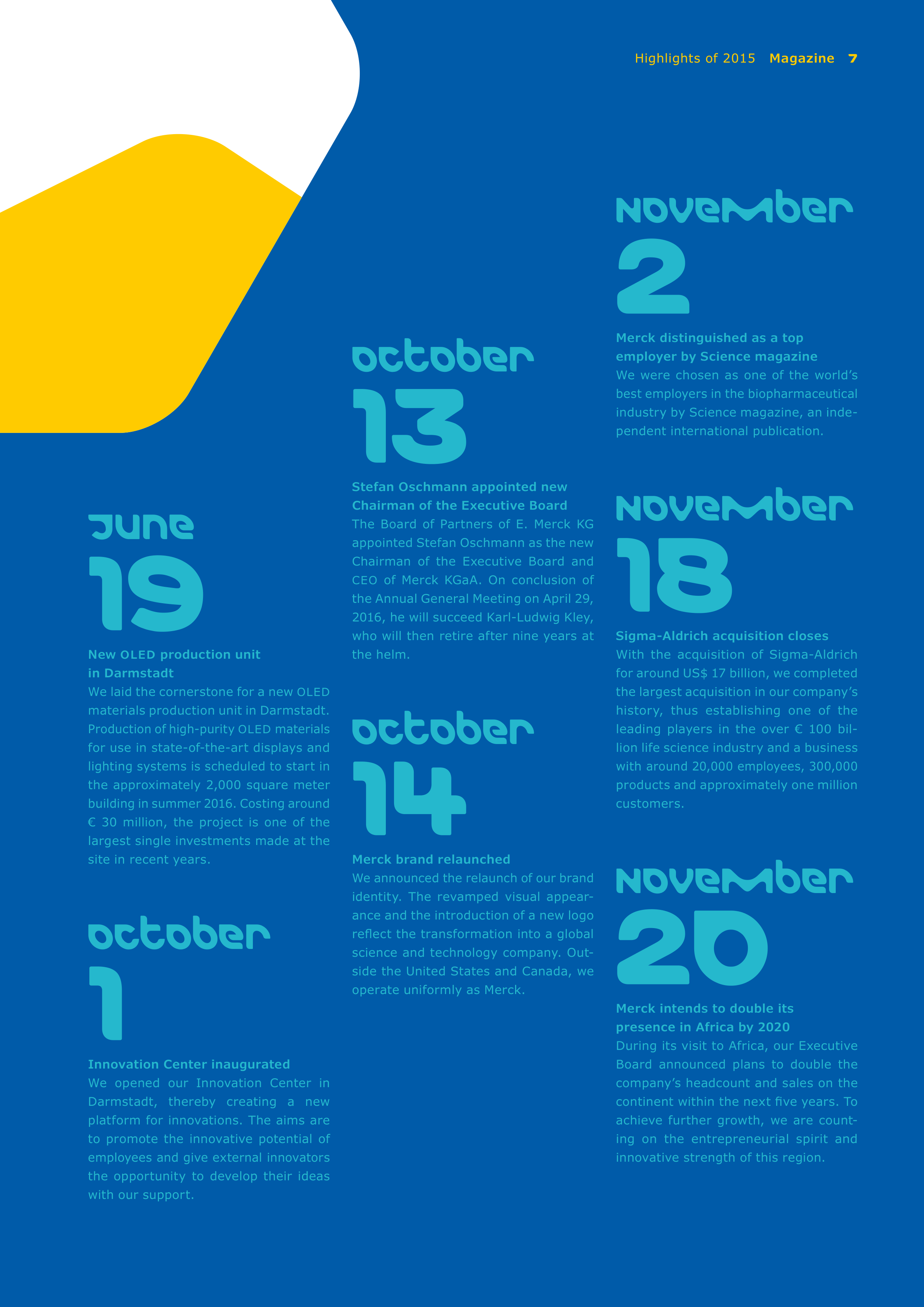 Merck Science Innovation Magazine — page 9
