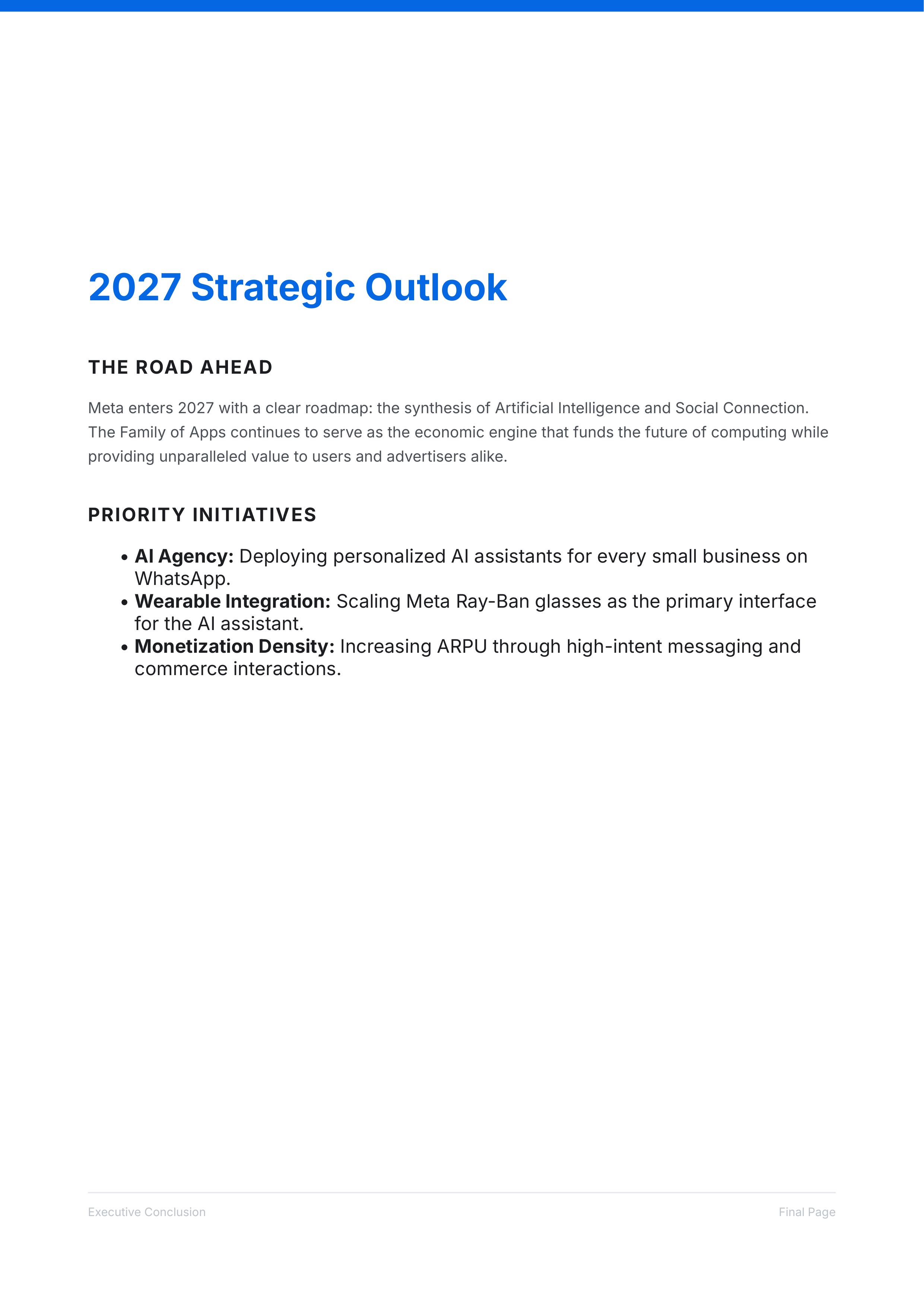 Meta Platforms Family of Apps Operating and Ad Delivery Portfolio — page 6