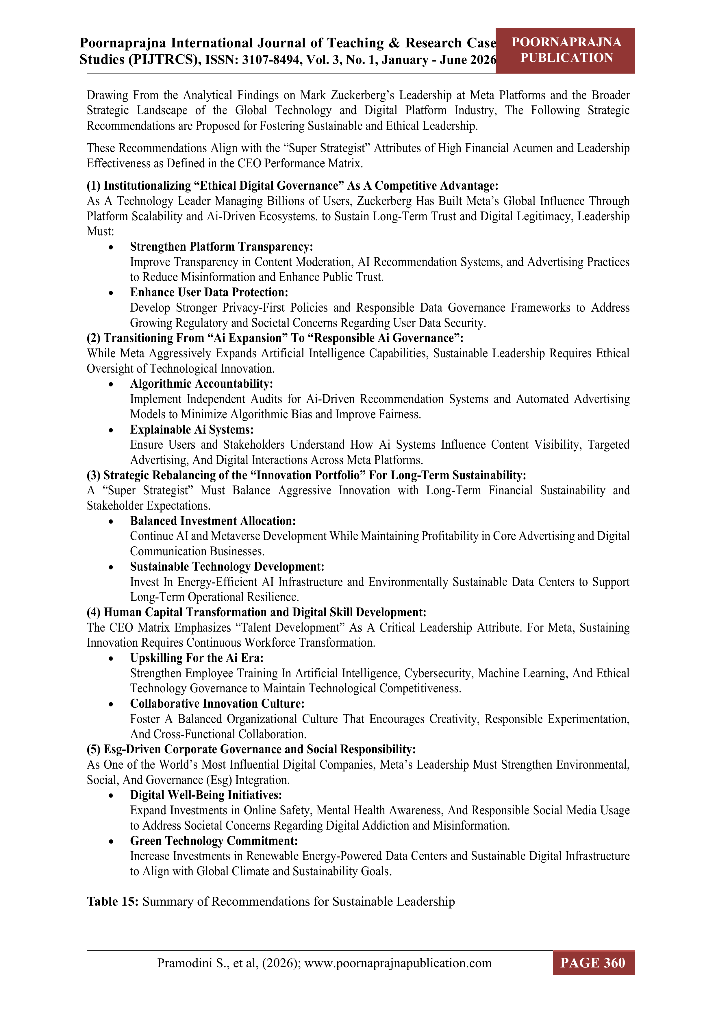 Meta Platforms Leadership skills — page 31