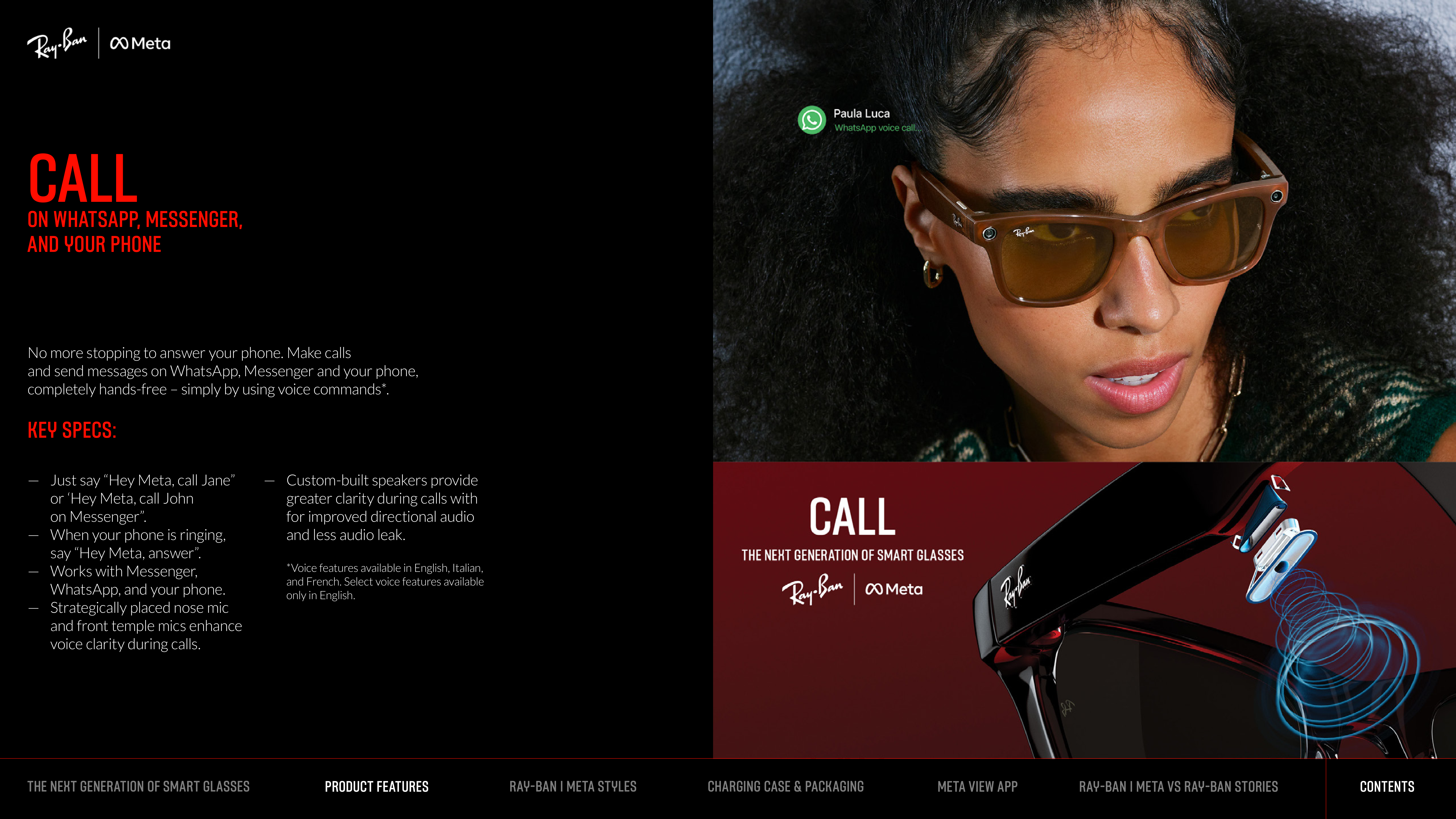 Meta Smart Glasses Brochure — page 17