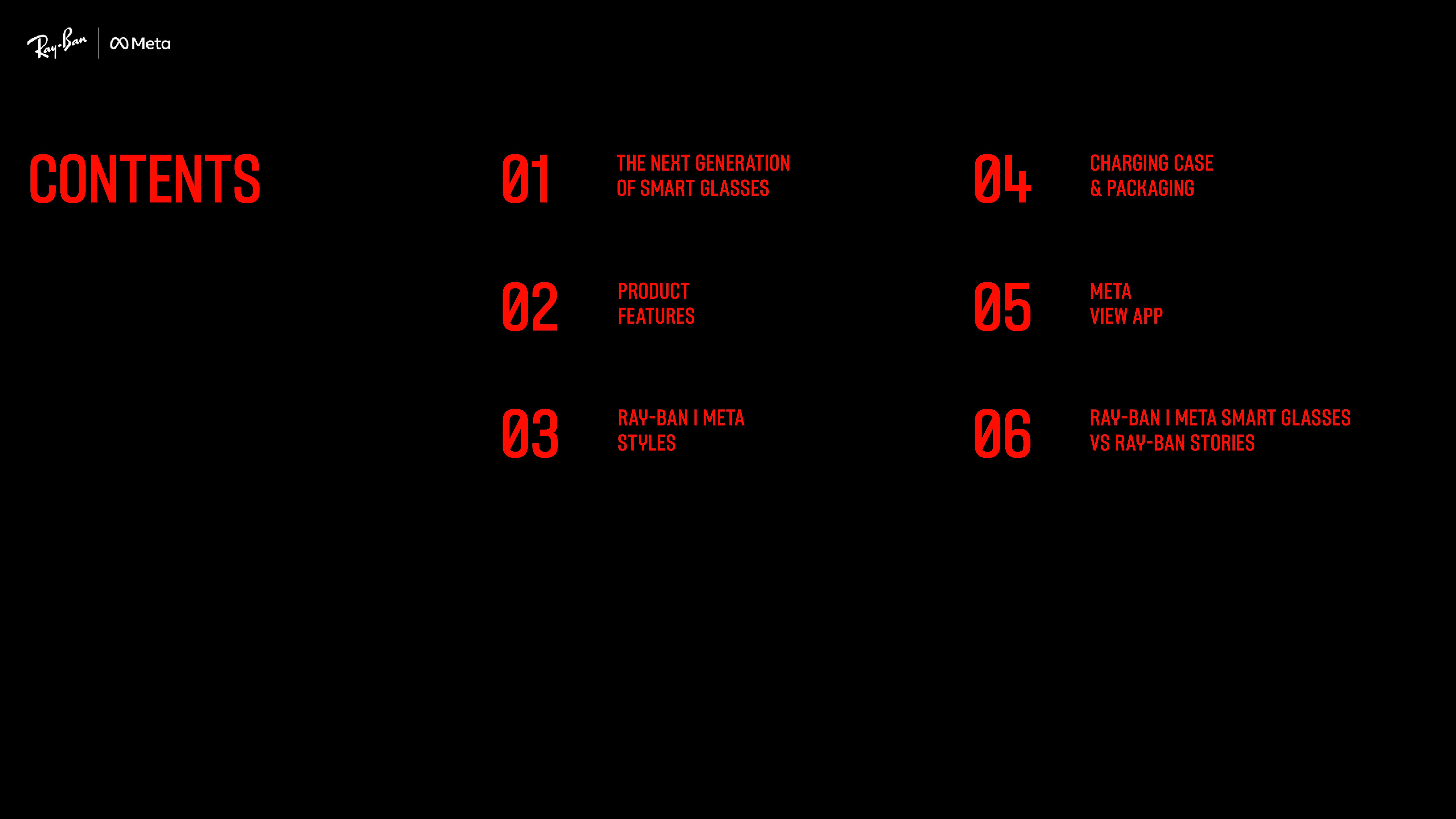 Meta Smart Glasses Brochure — page 2