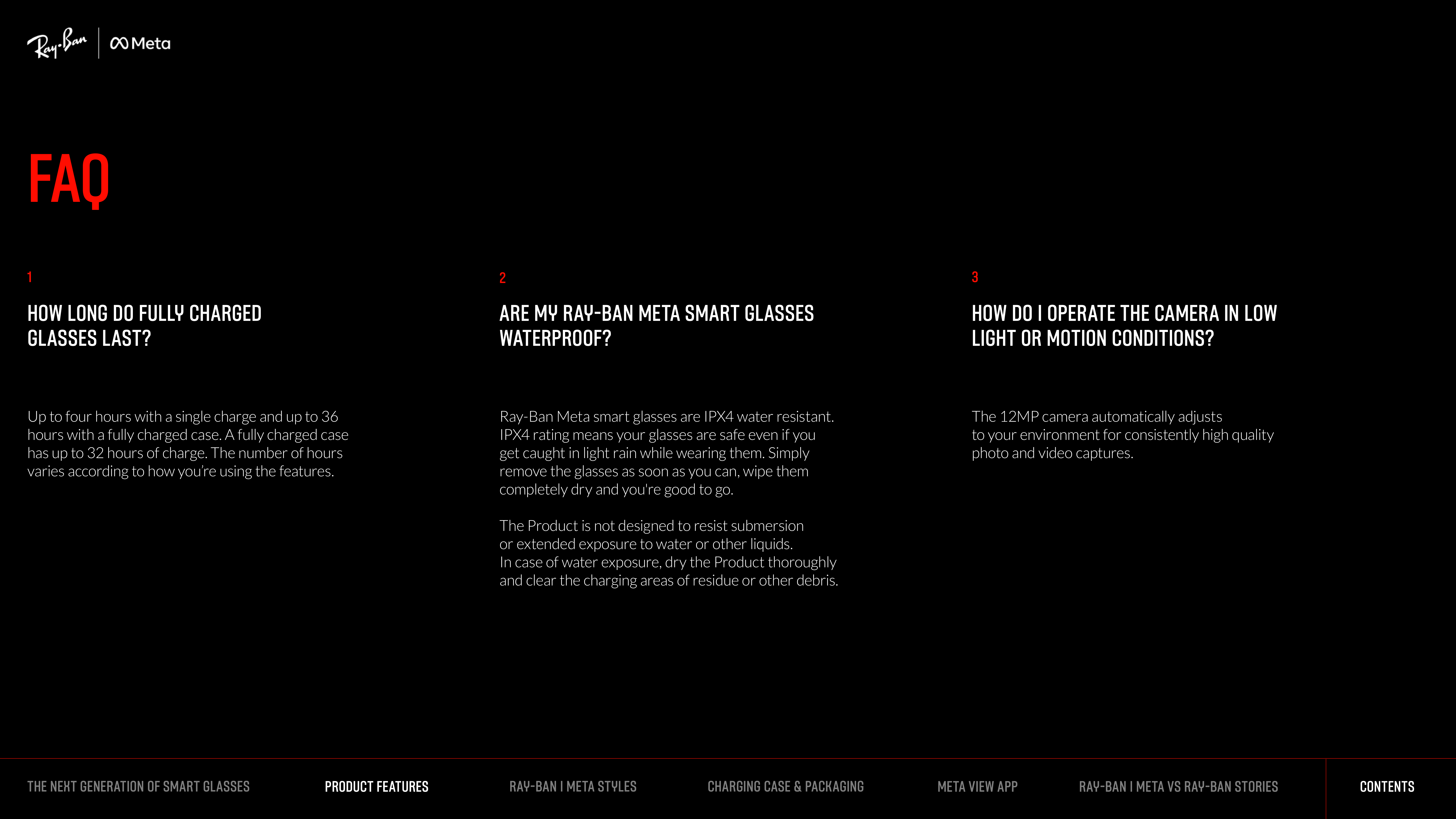 Meta Smart Glasses Brochure — page 21