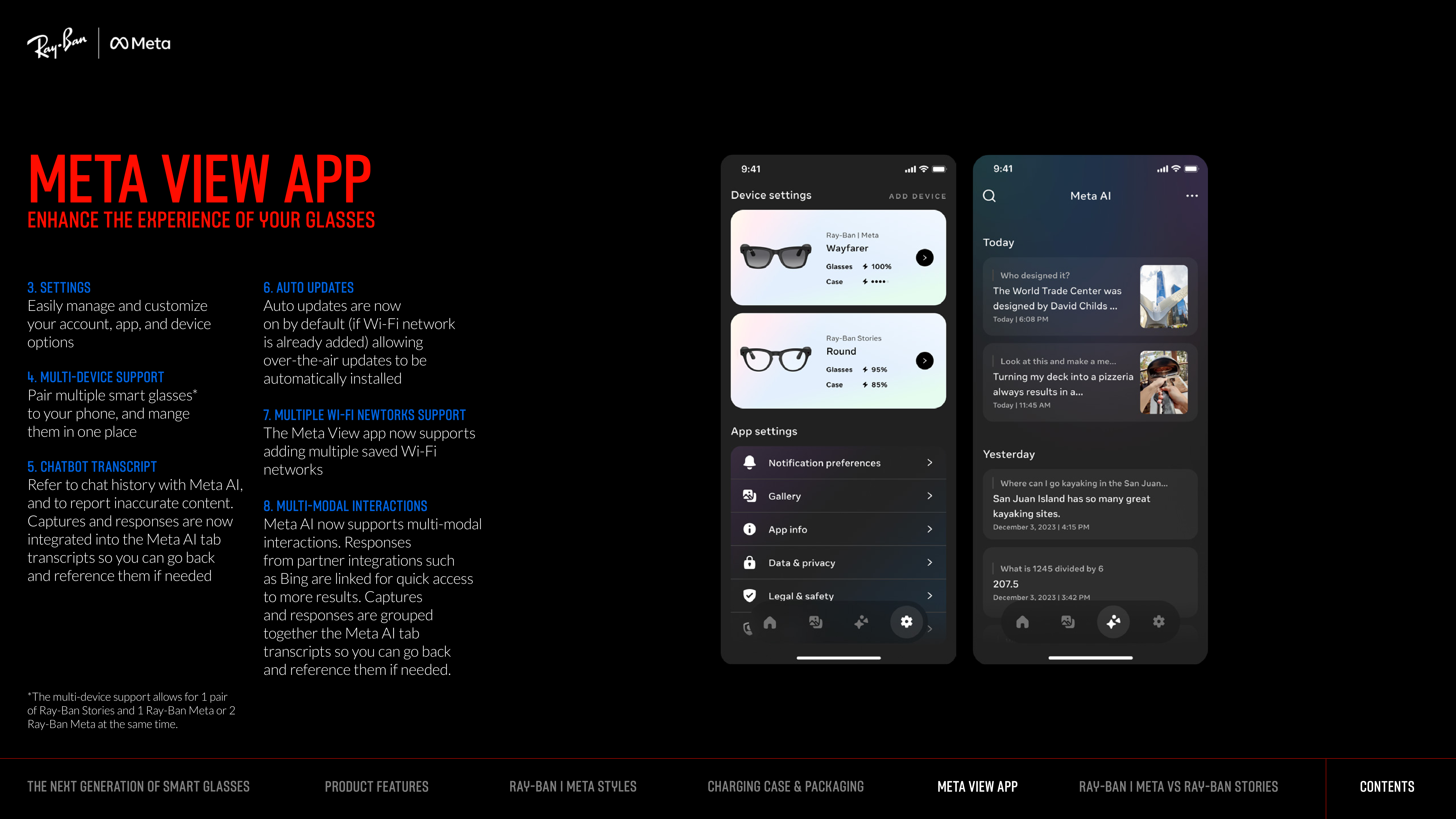 Meta Smart Glasses Brochure — page 37