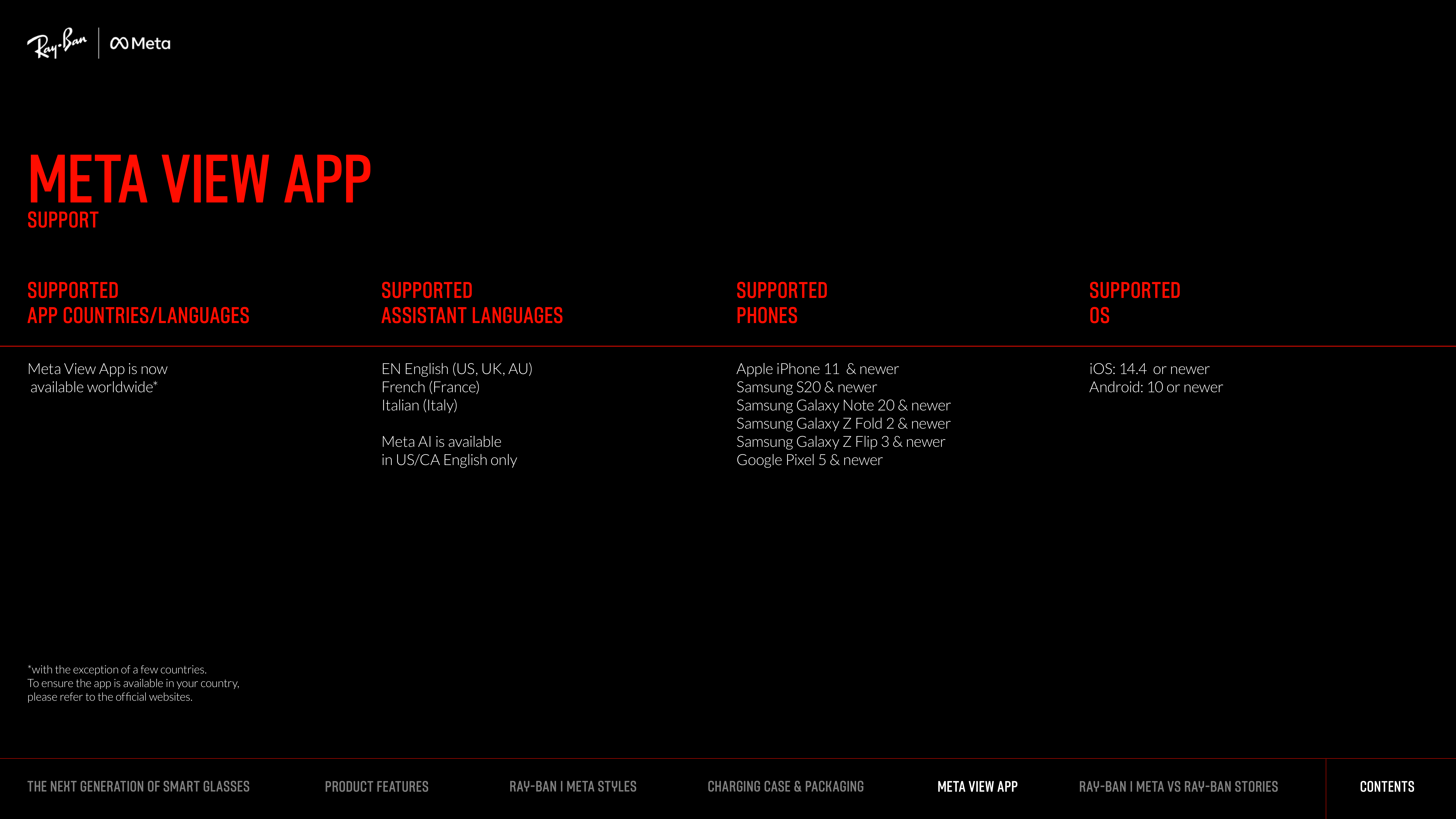 Meta Smart Glasses Brochure — page 41