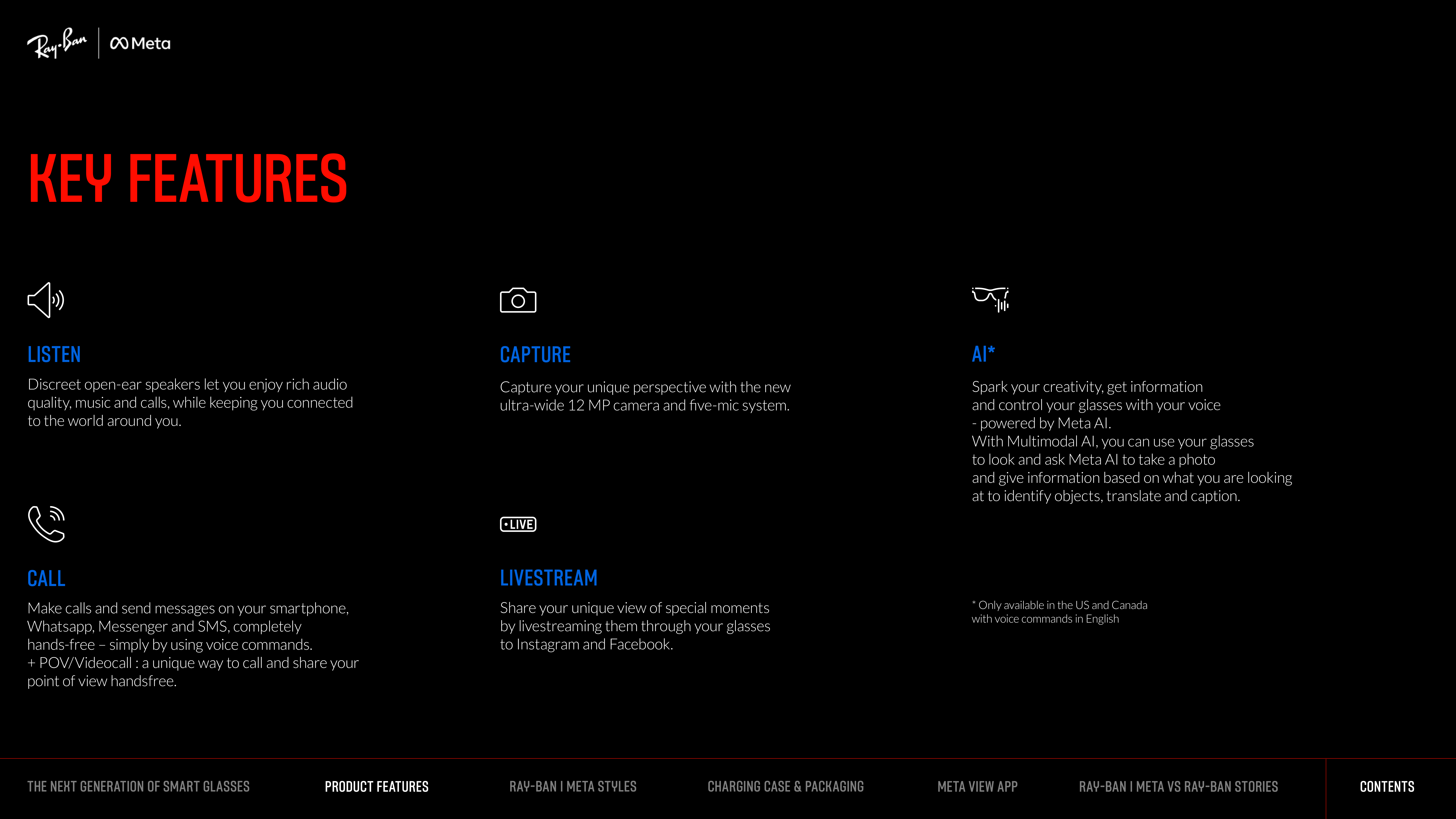 Meta Smart Glasses Brochure — page 8