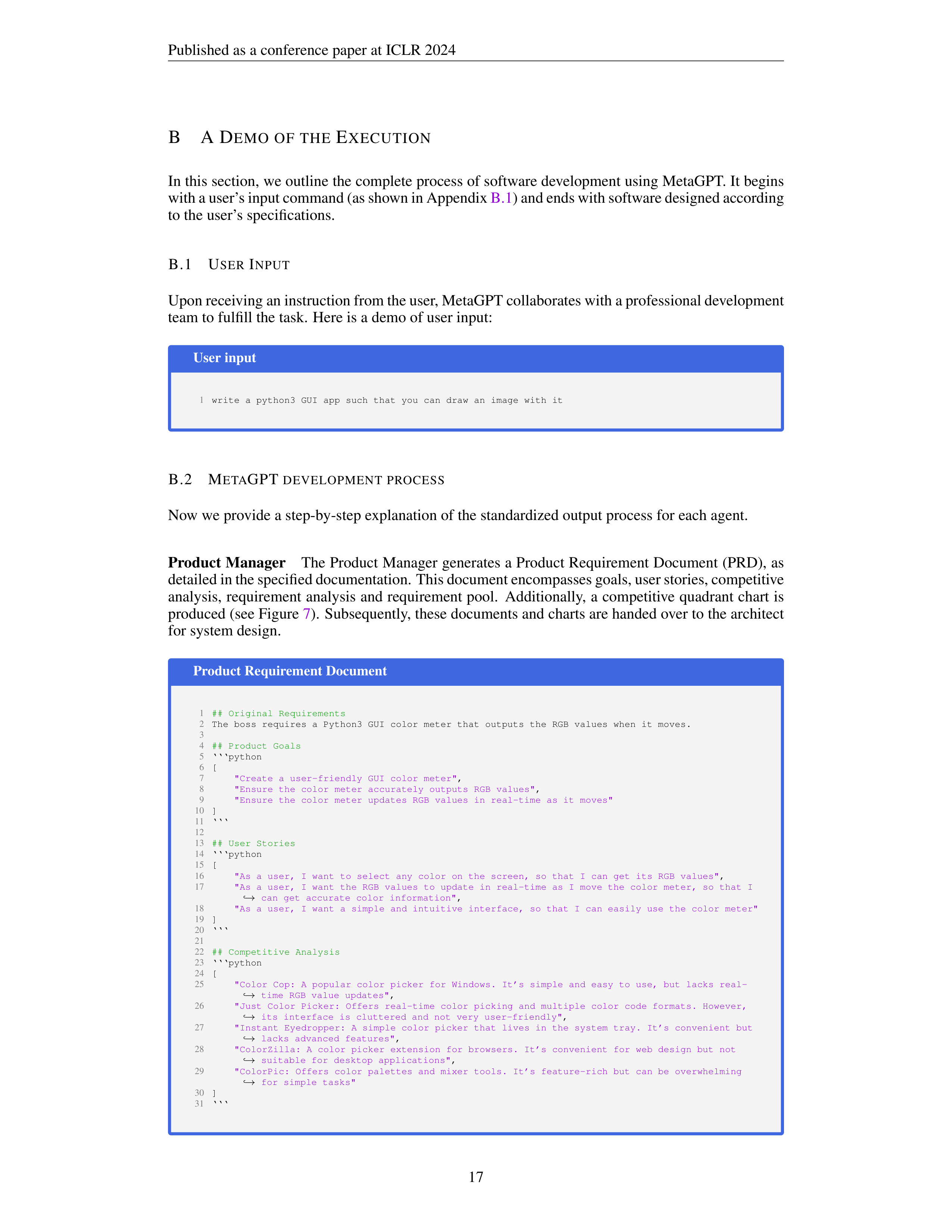 MetaGPT AI Agent for Software Company Simulation — page 17