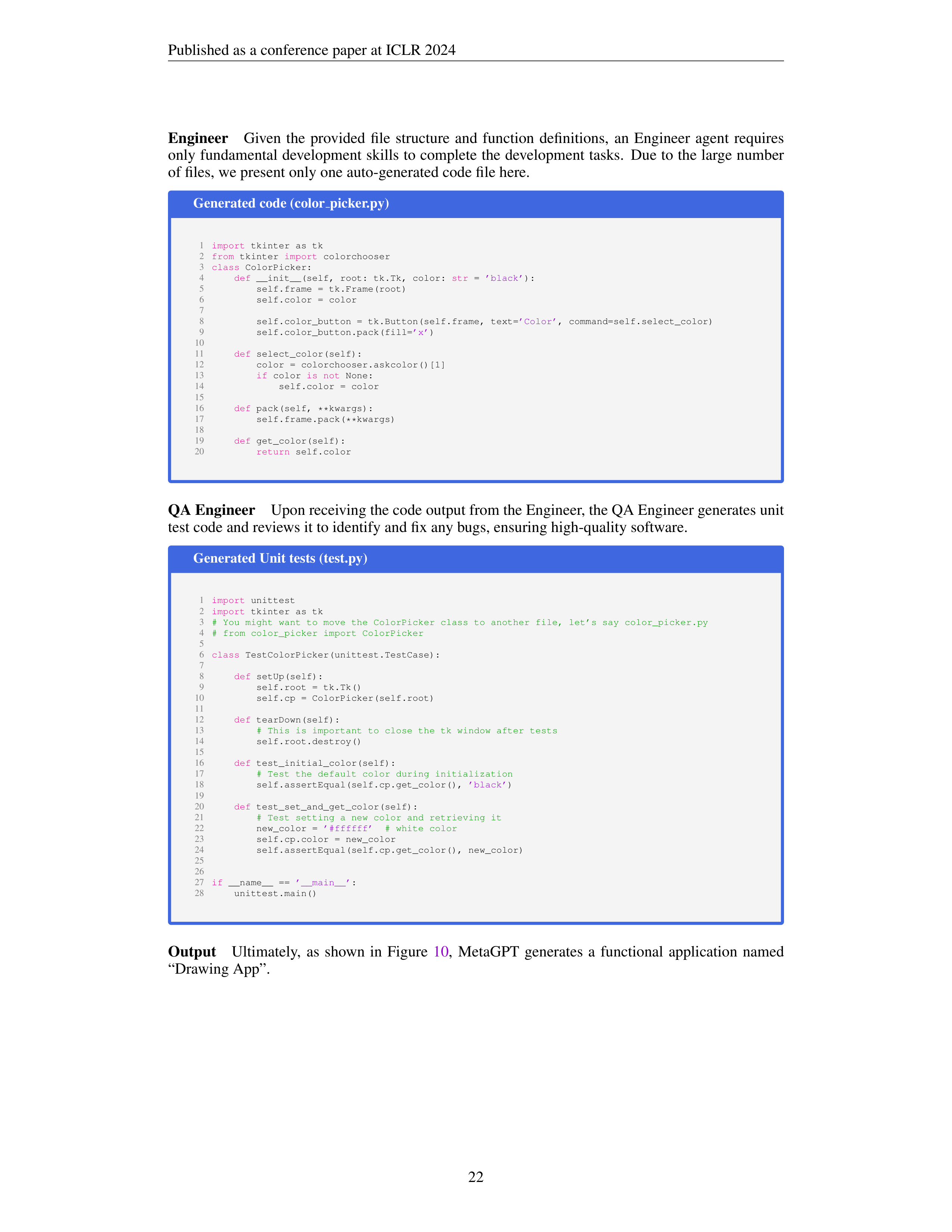 MetaGPT AI Agent for Software Company Simulation — page 22