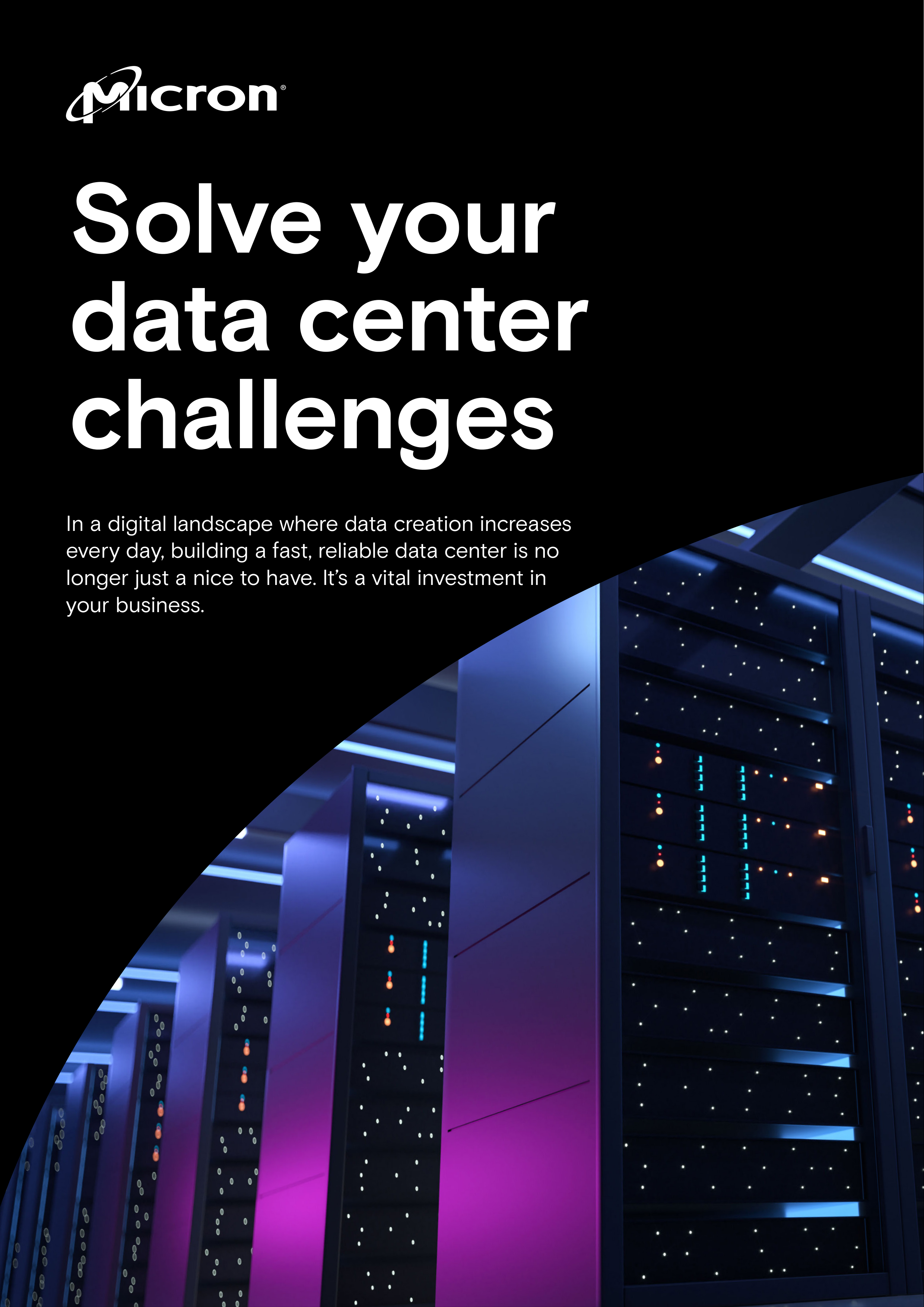 Micron Data Center Solutions Brochure — page 1