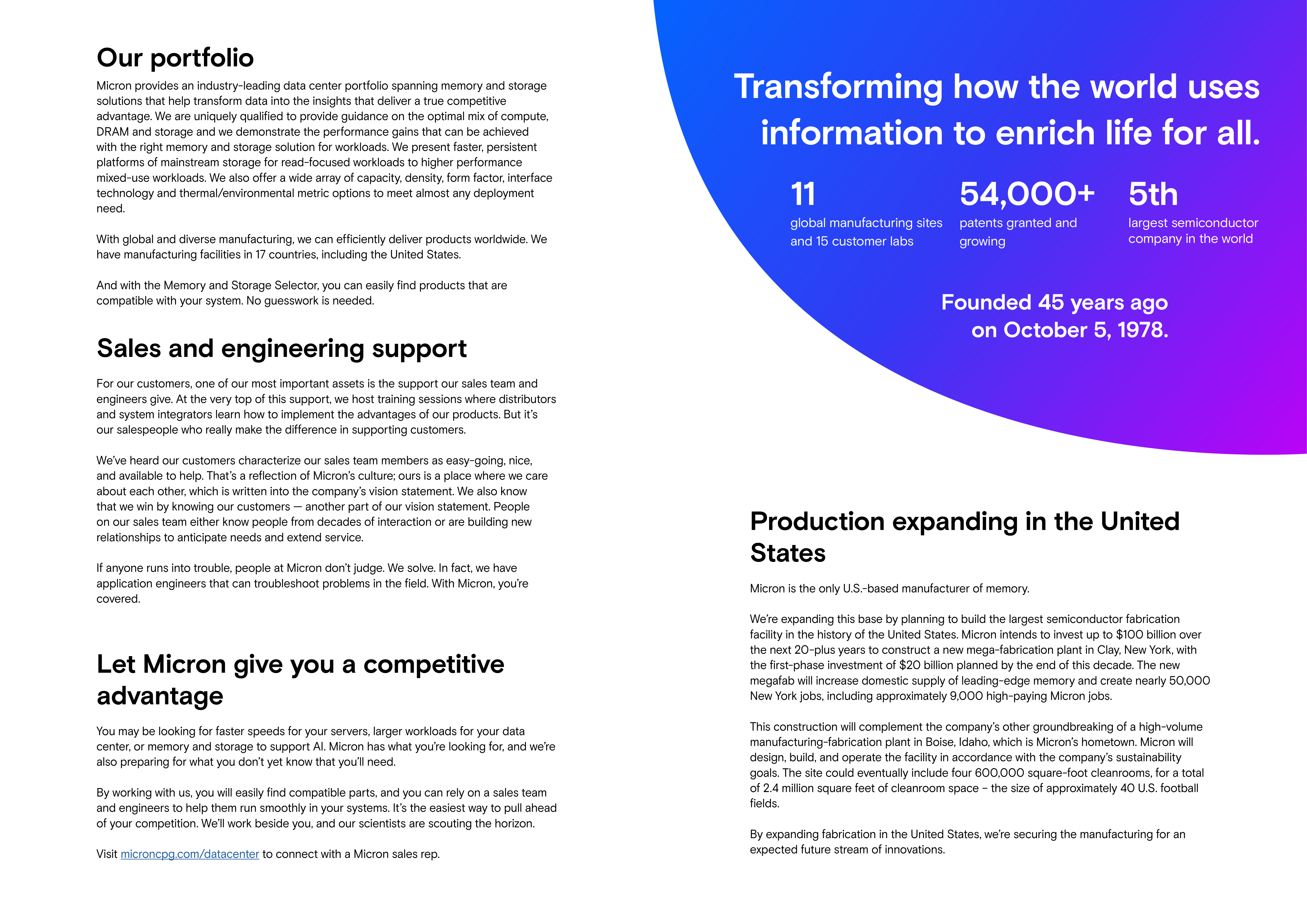 Micron Data Center Solutions Brochure — page 3