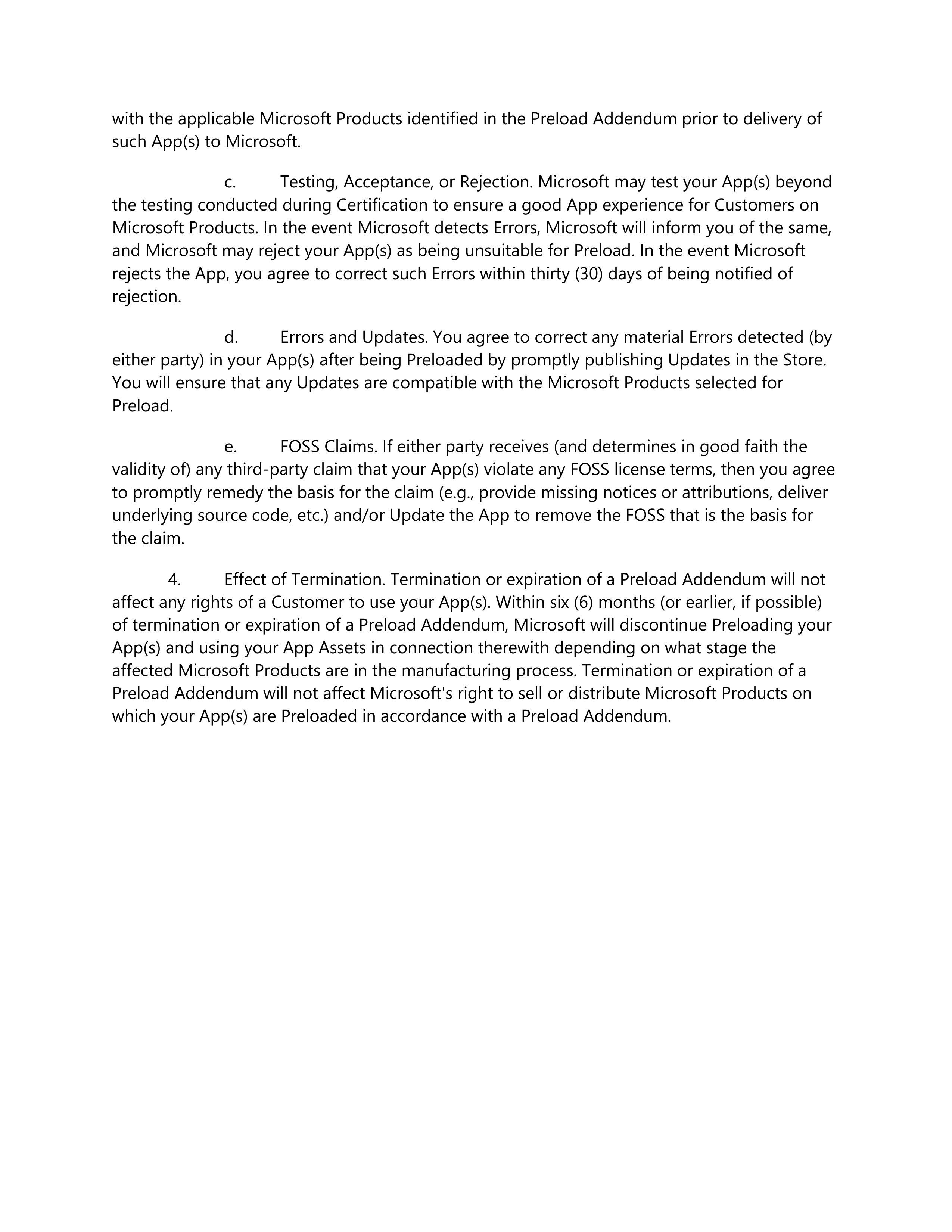 Microsoft App Developer Agreement — page 31