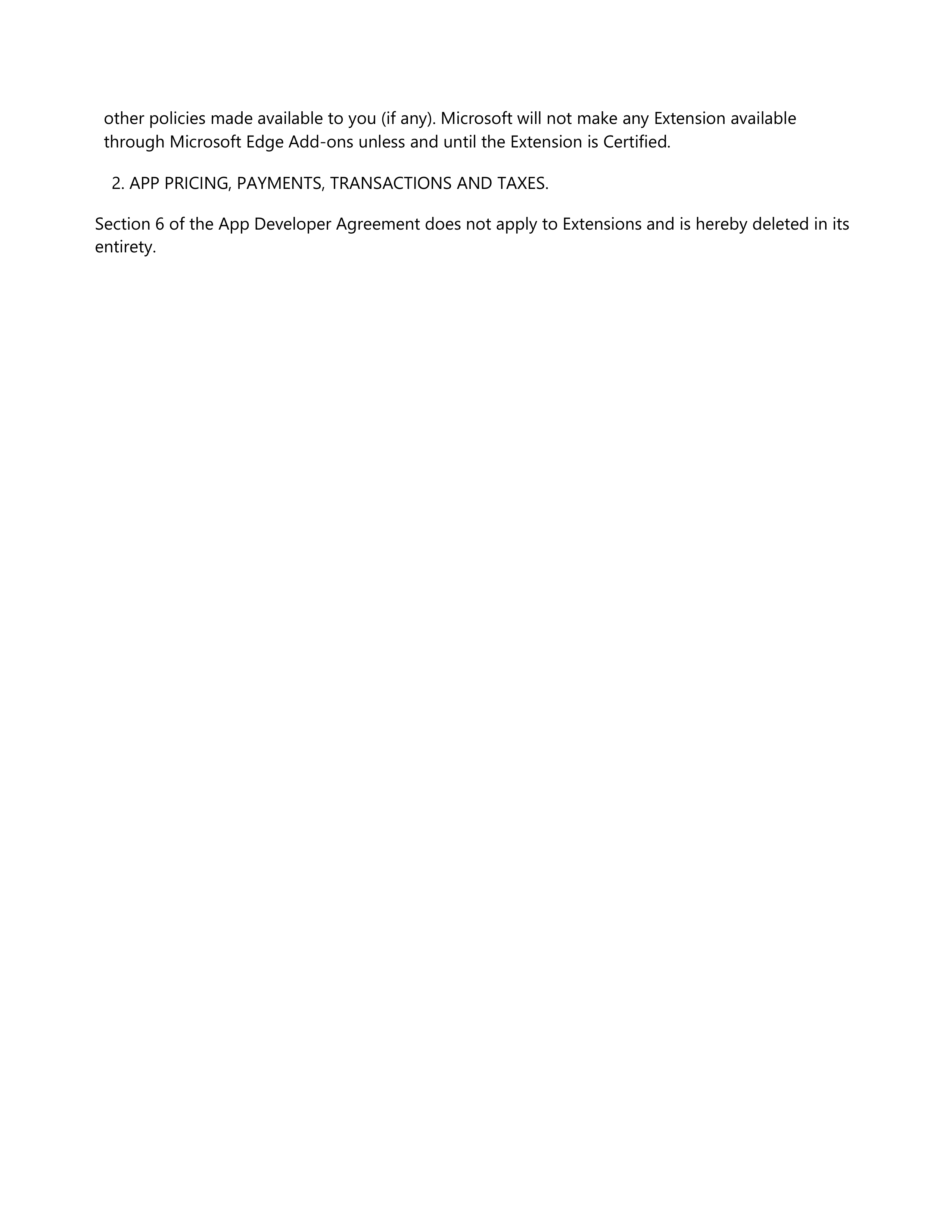 Microsoft App Developer Agreement — page 35