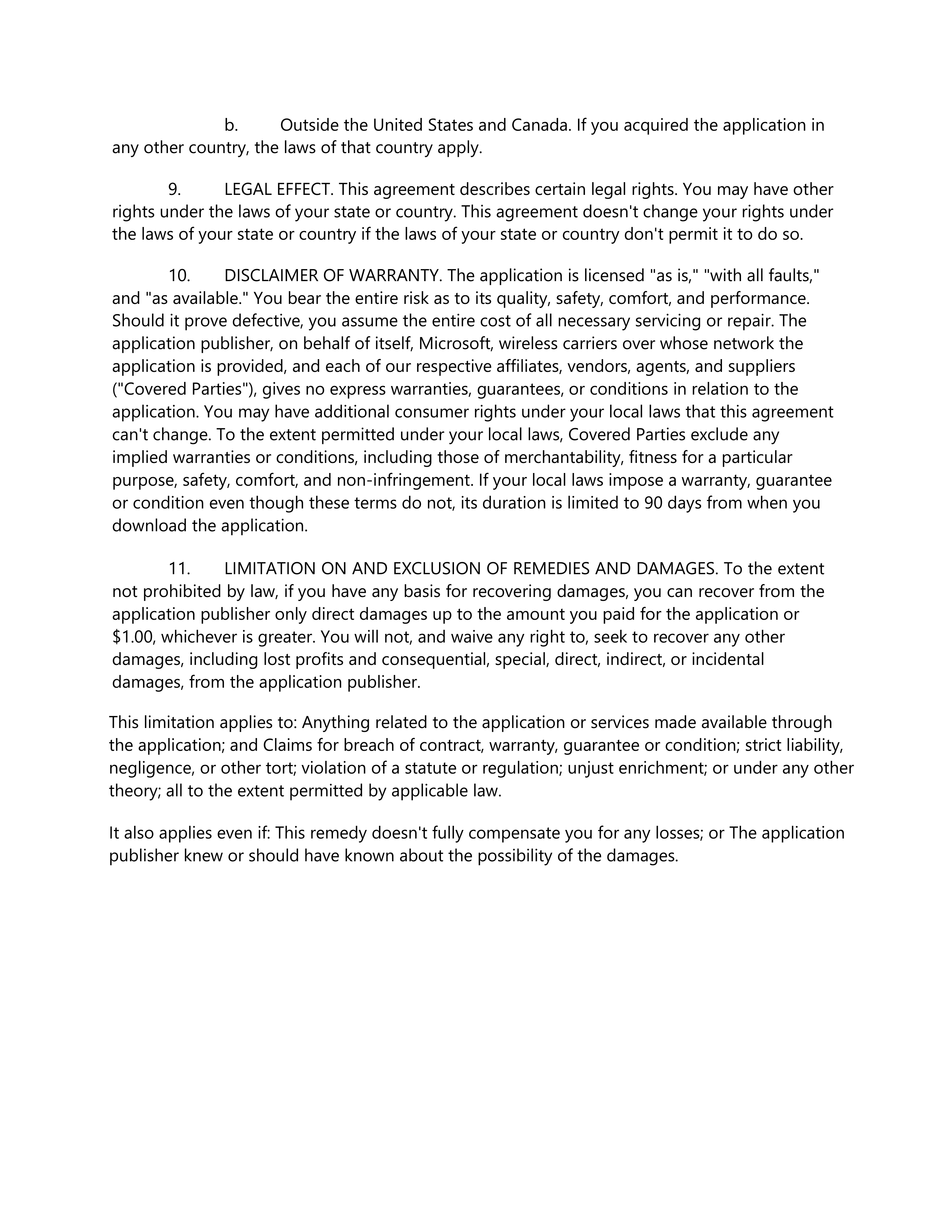 Microsoft App Developer Agreement — page 38