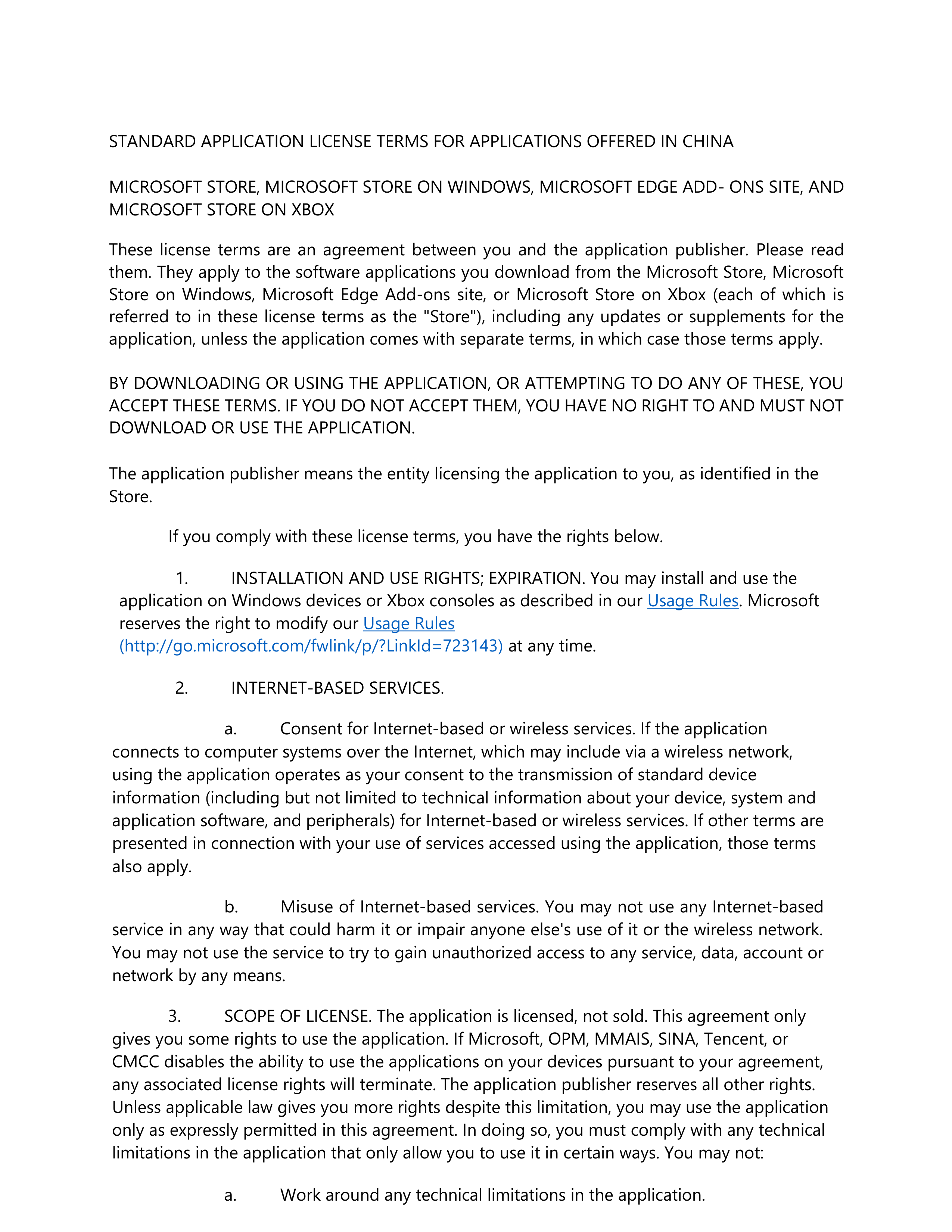Microsoft App Developer Agreement — page 42