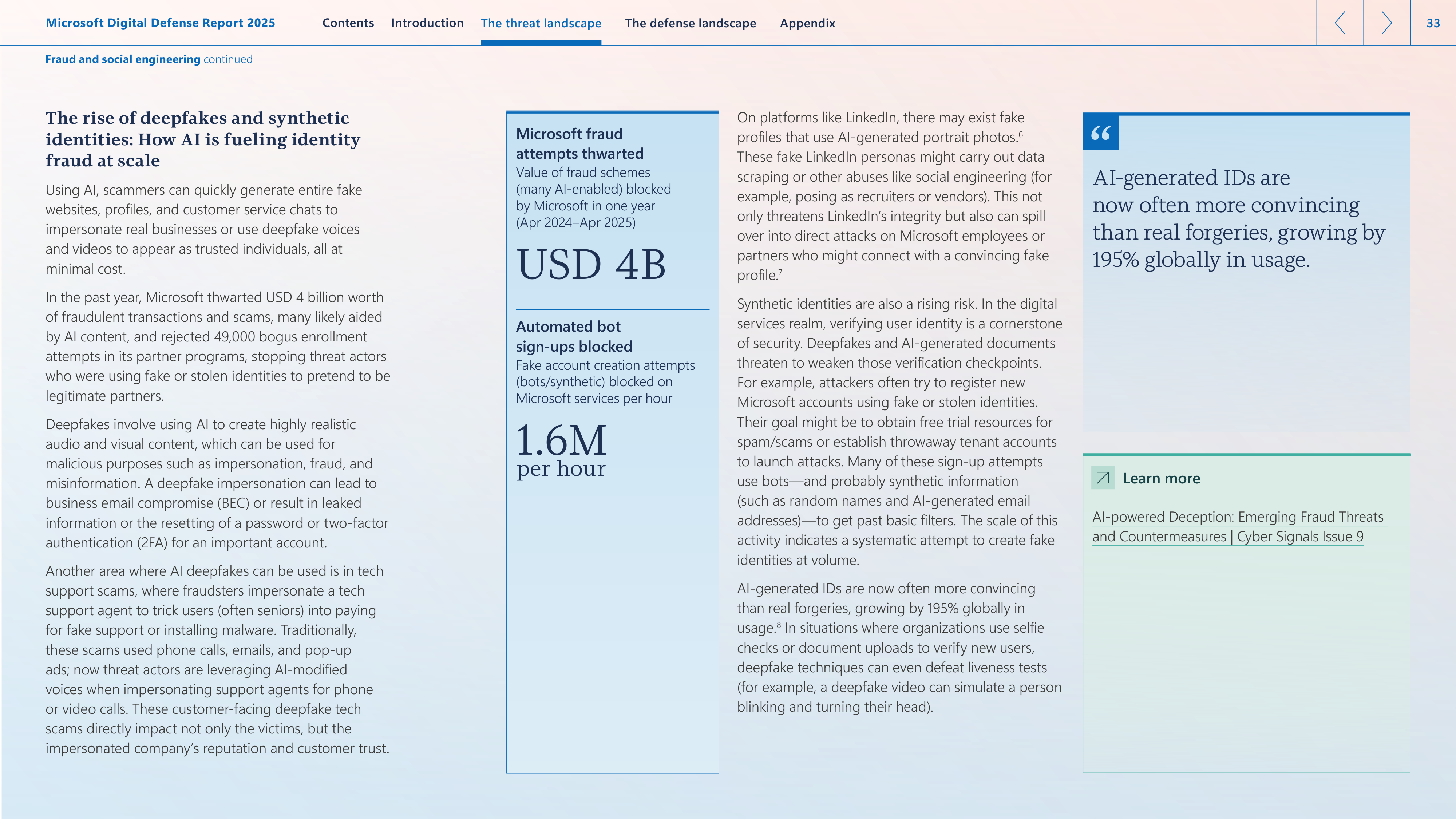 Microsoft Digital Defense Report — page 33