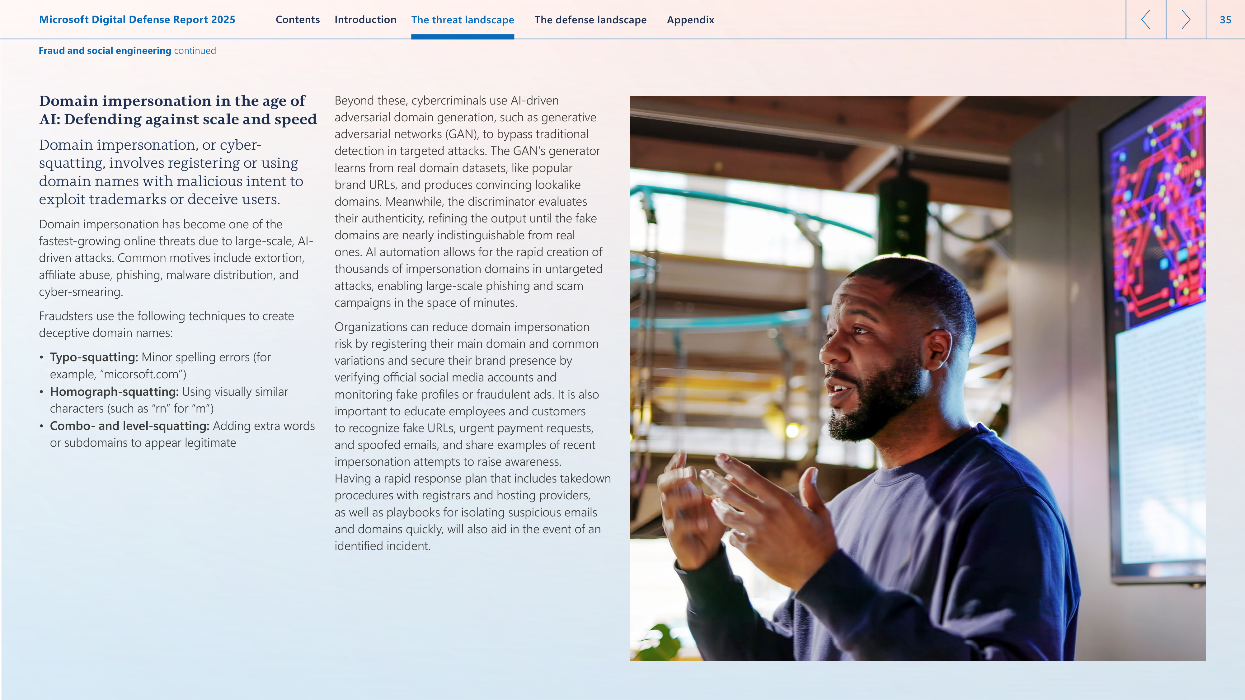 Microsoft Digital Defense Report — page 35