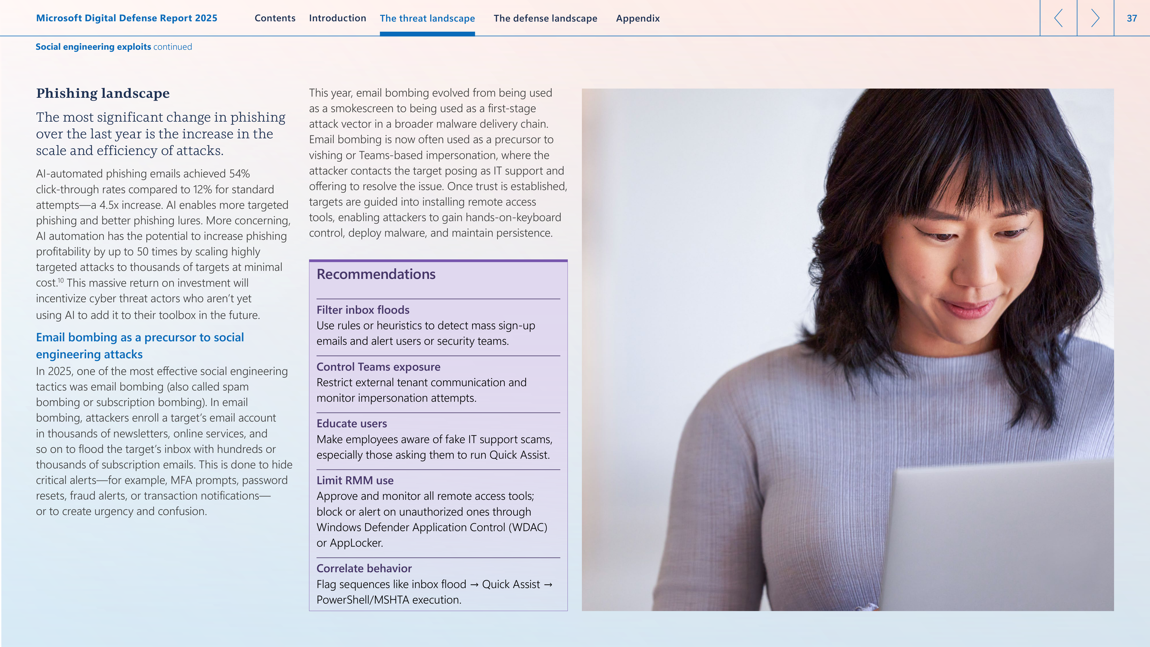 Microsoft Digital Defense Report — page 37