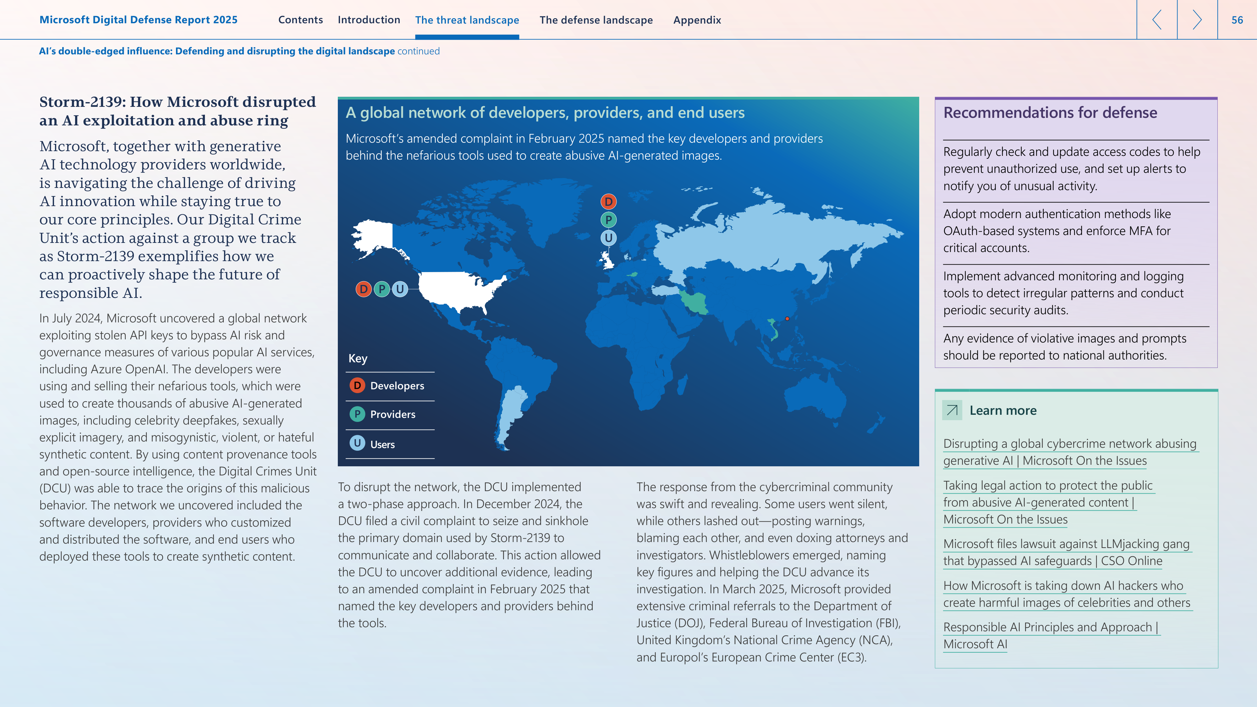 Microsoft Digital Defense Report — page 56