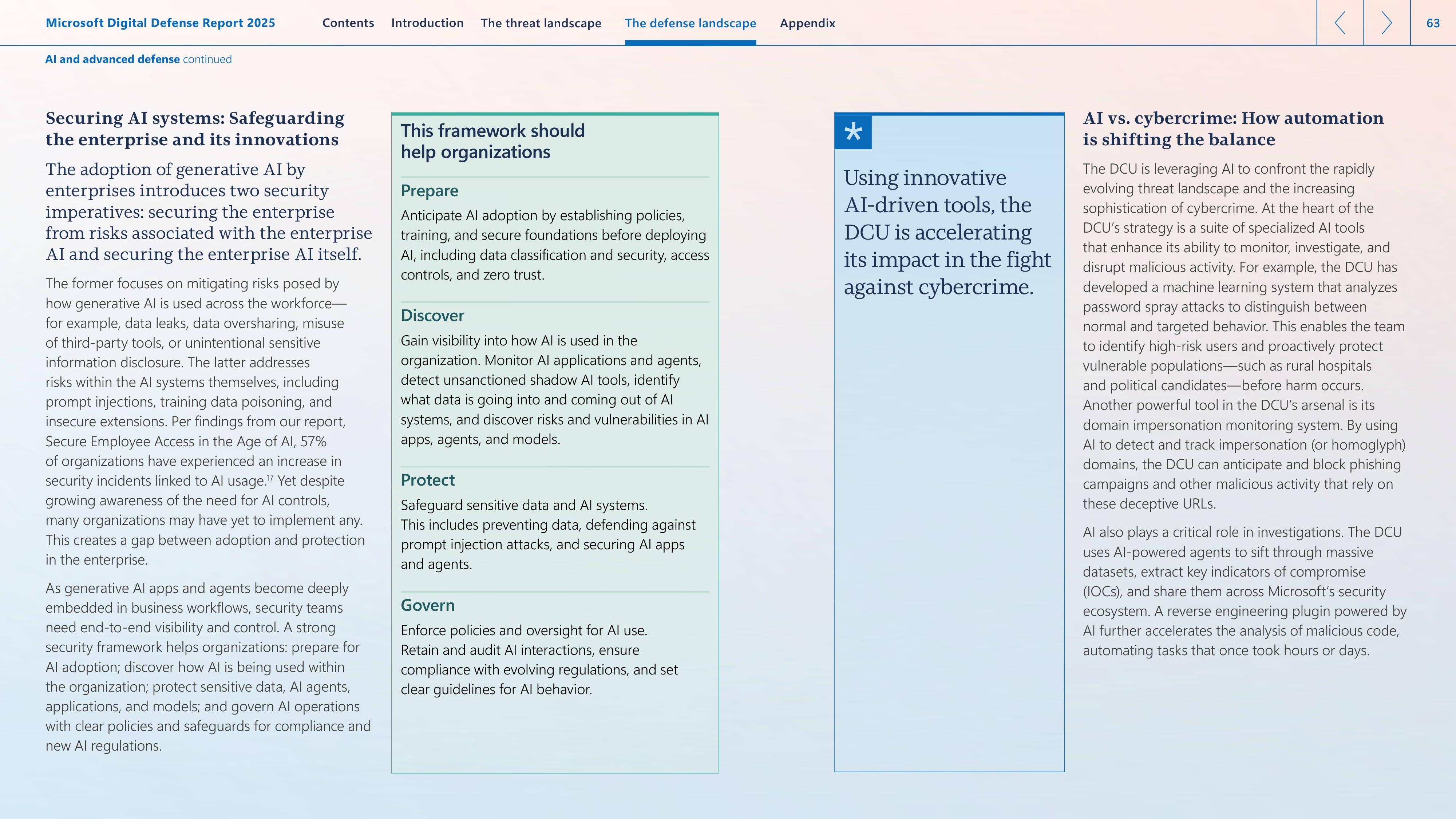 Microsoft Digital Defense Report — page 63