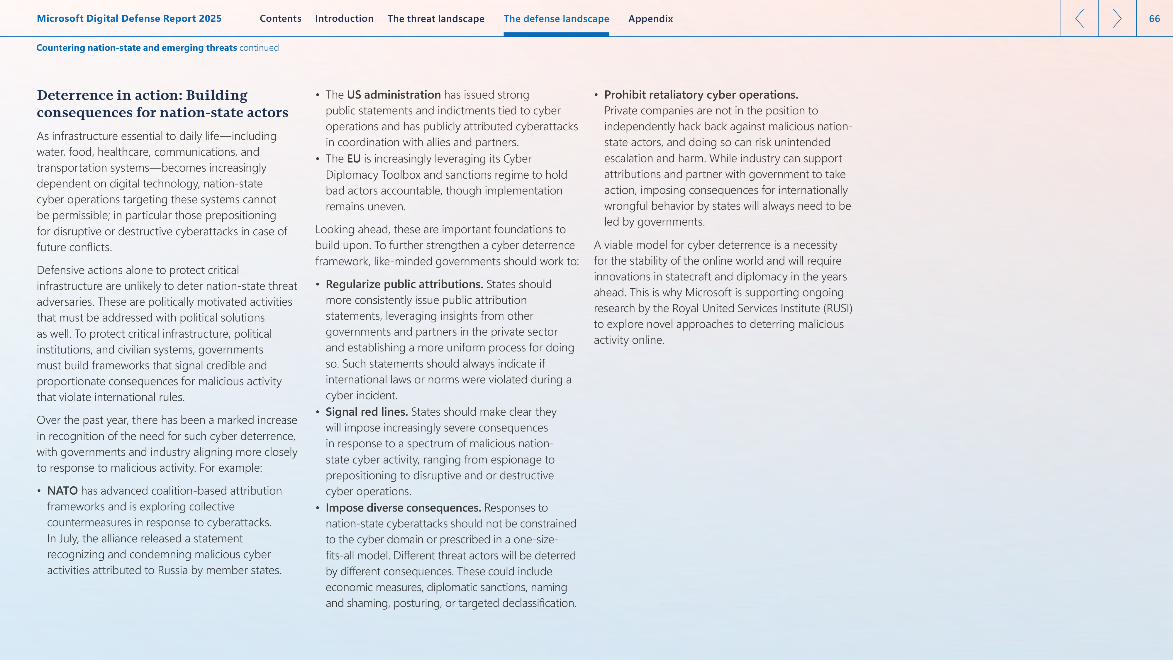 Microsoft Digital Defense Report — page 66