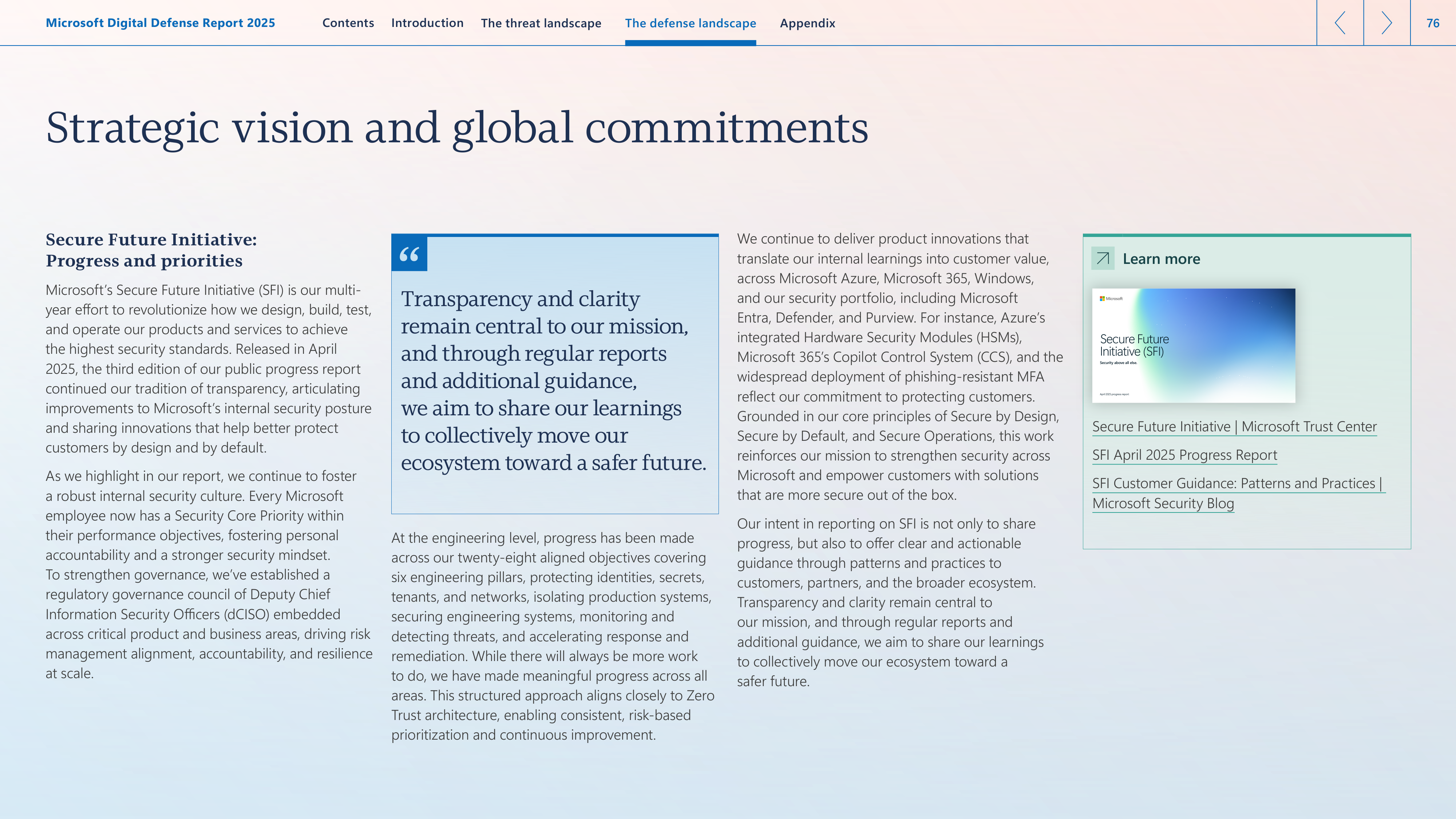 Microsoft Digital Defense Report — page 76