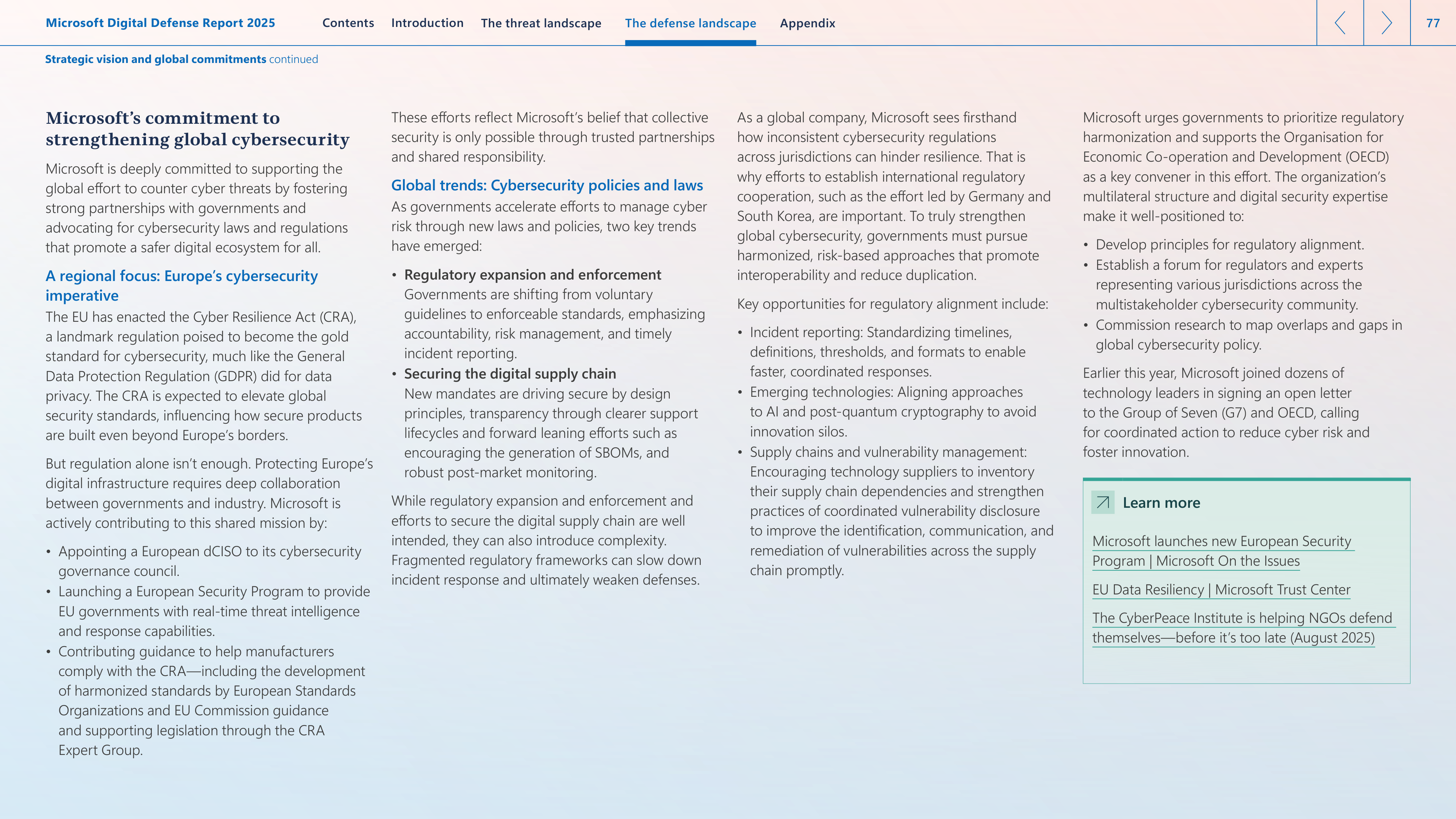 Microsoft Digital Defense Report — page 77