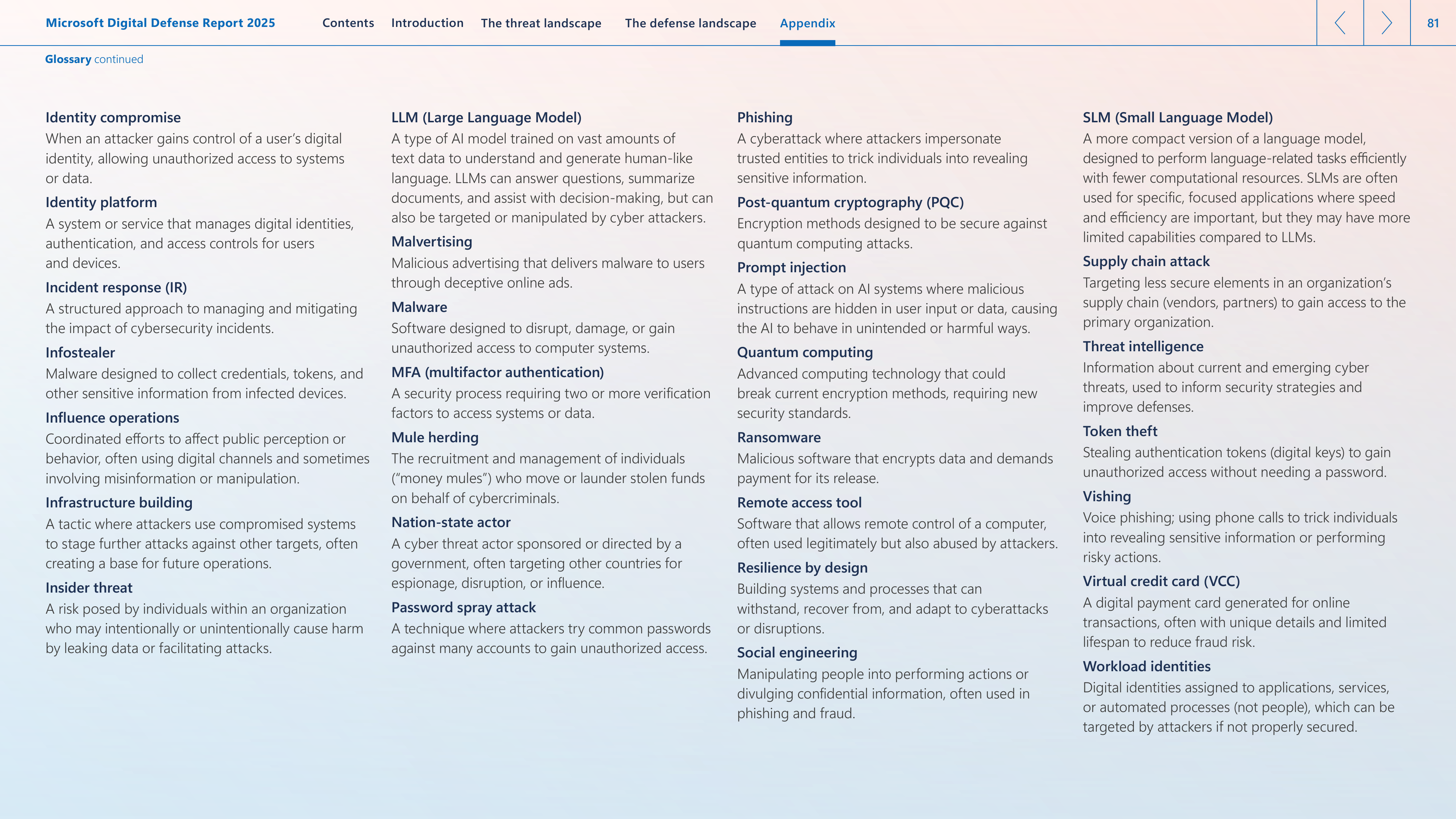 Microsoft Digital Defense Report — page 81