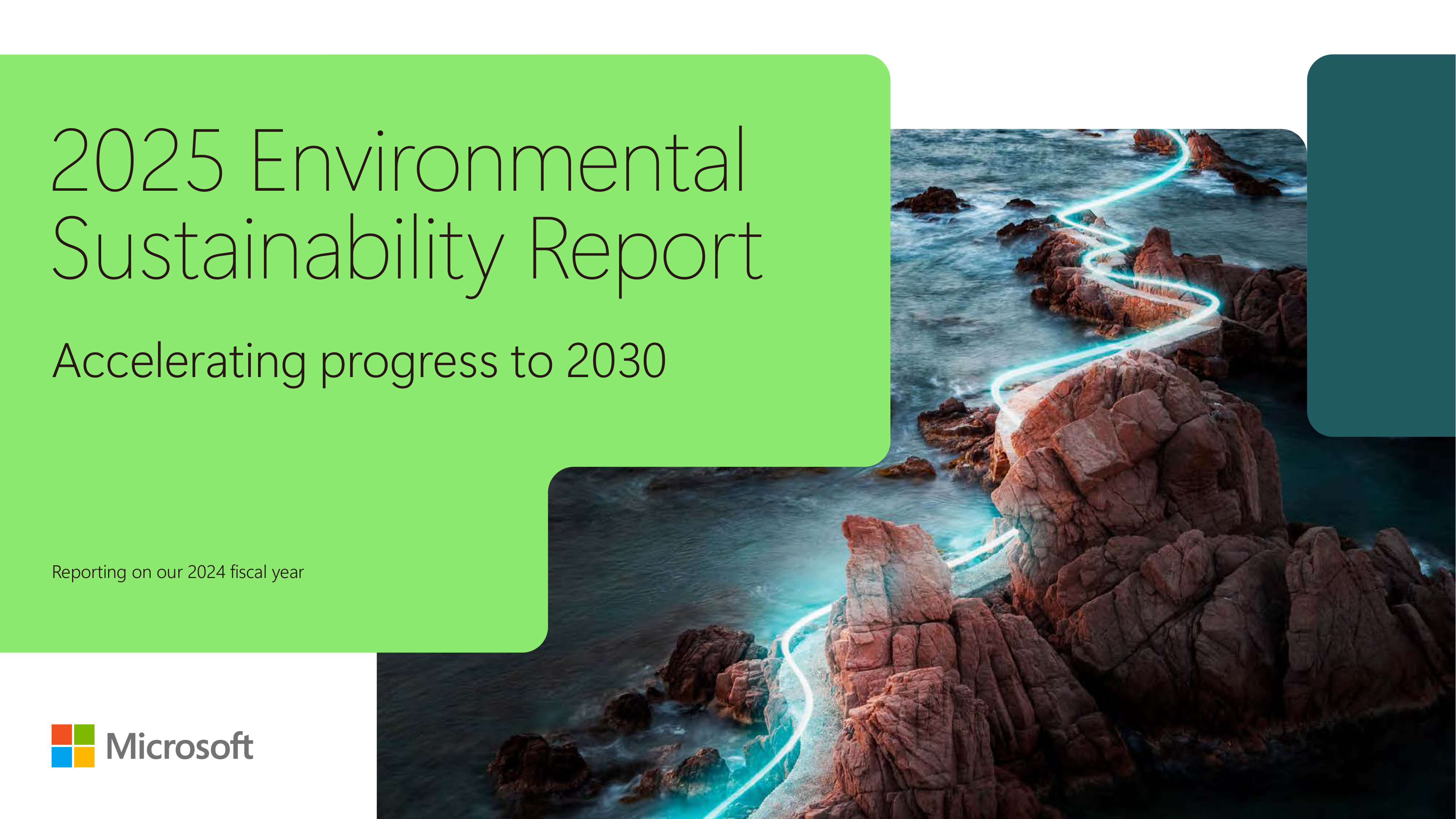 Microsoft Environmental Sustainability Report — page 1