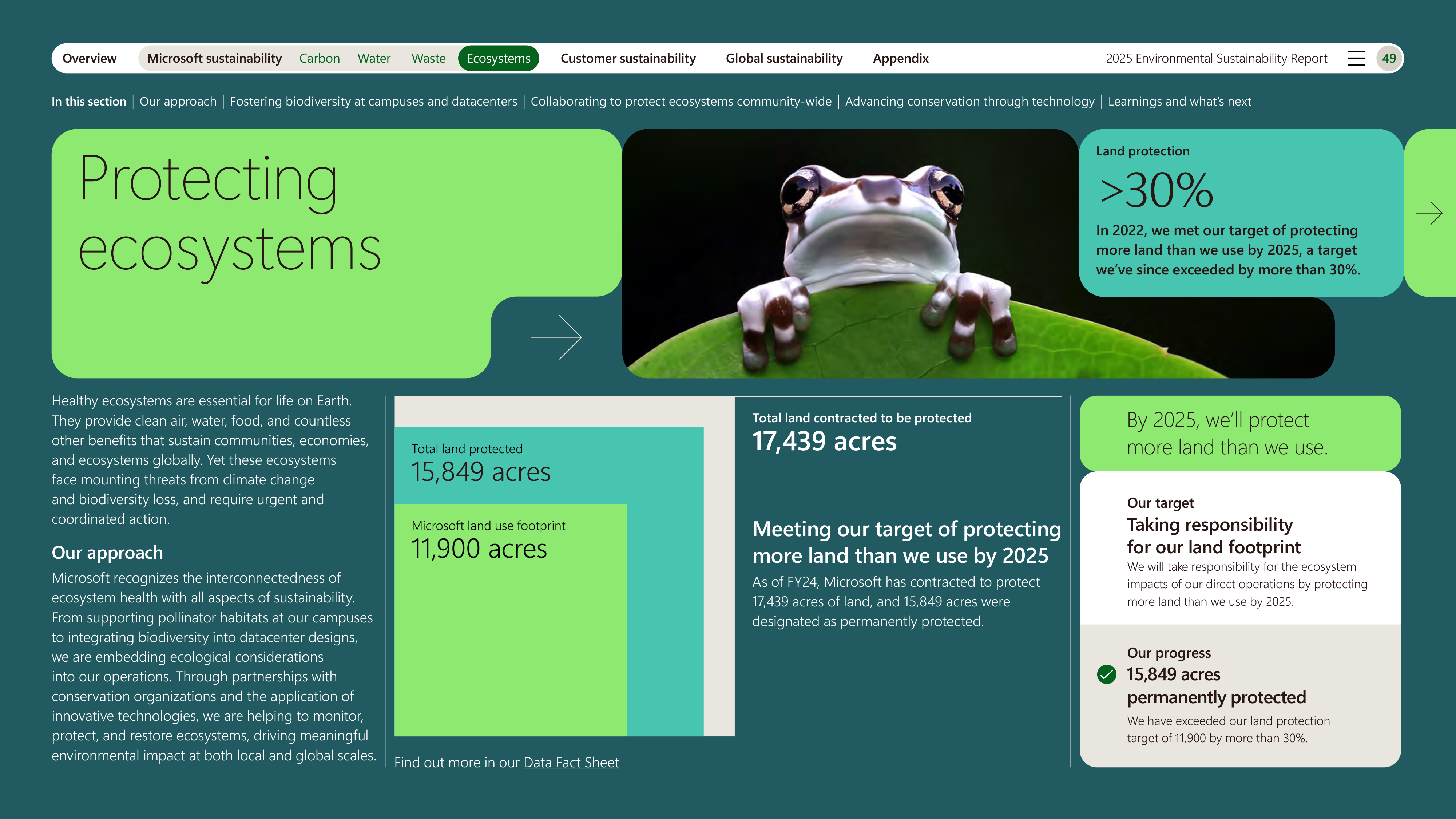 Microsoft Environmental Sustainability Report — page 49