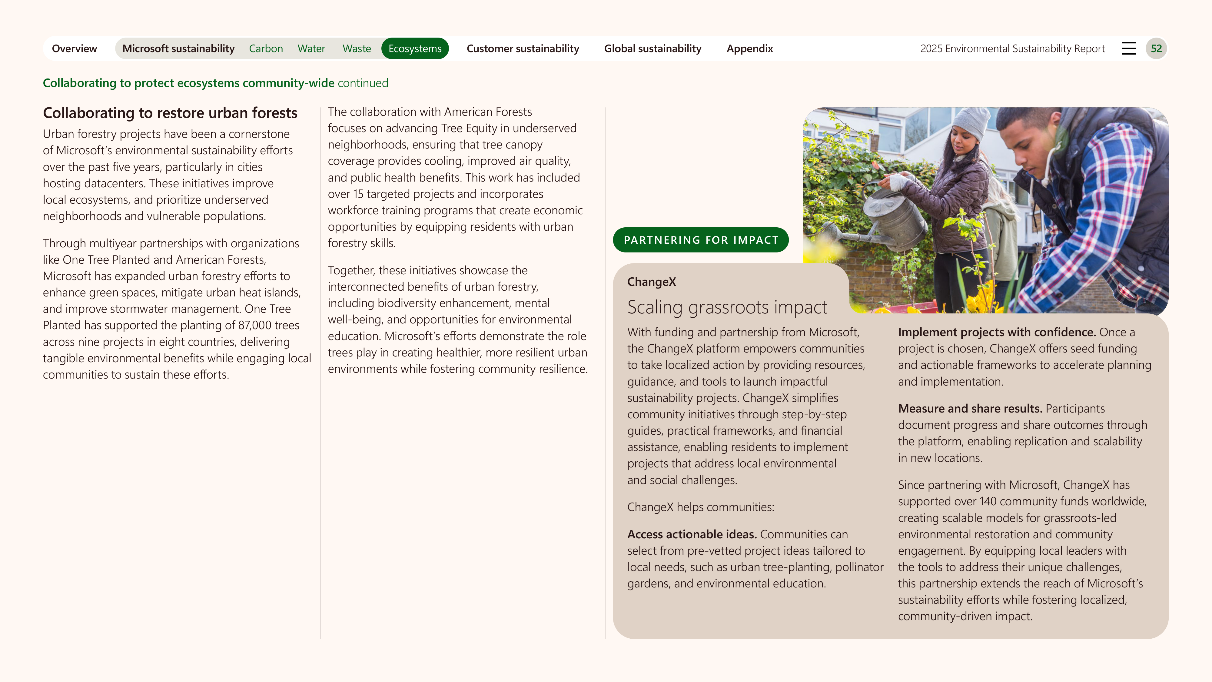 Microsoft Environmental Sustainability Report — page 52