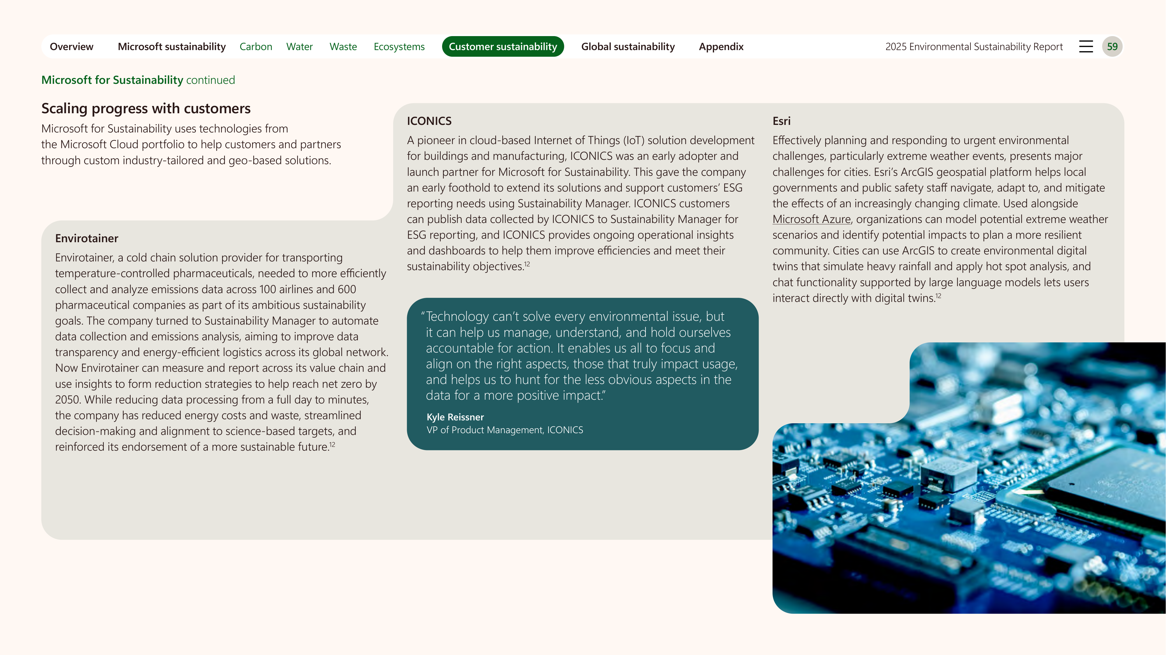 Microsoft Environmental Sustainability Report — page 59