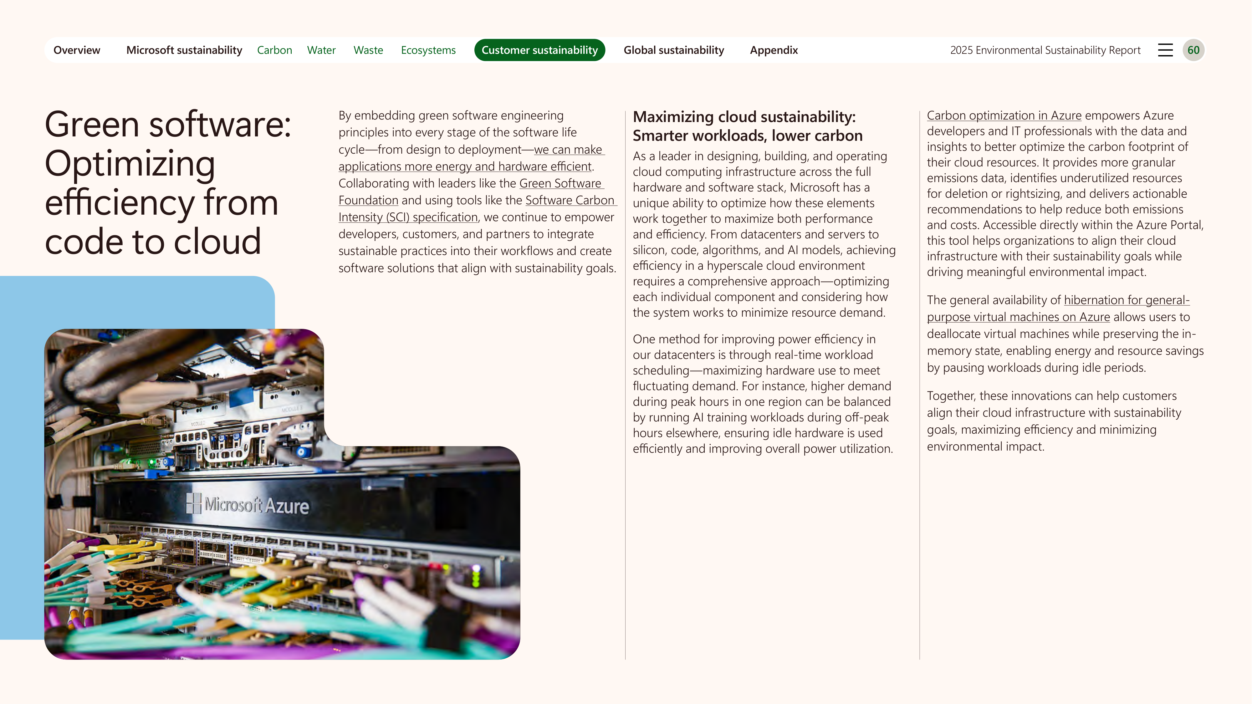 Microsoft Environmental Sustainability Report — page 60