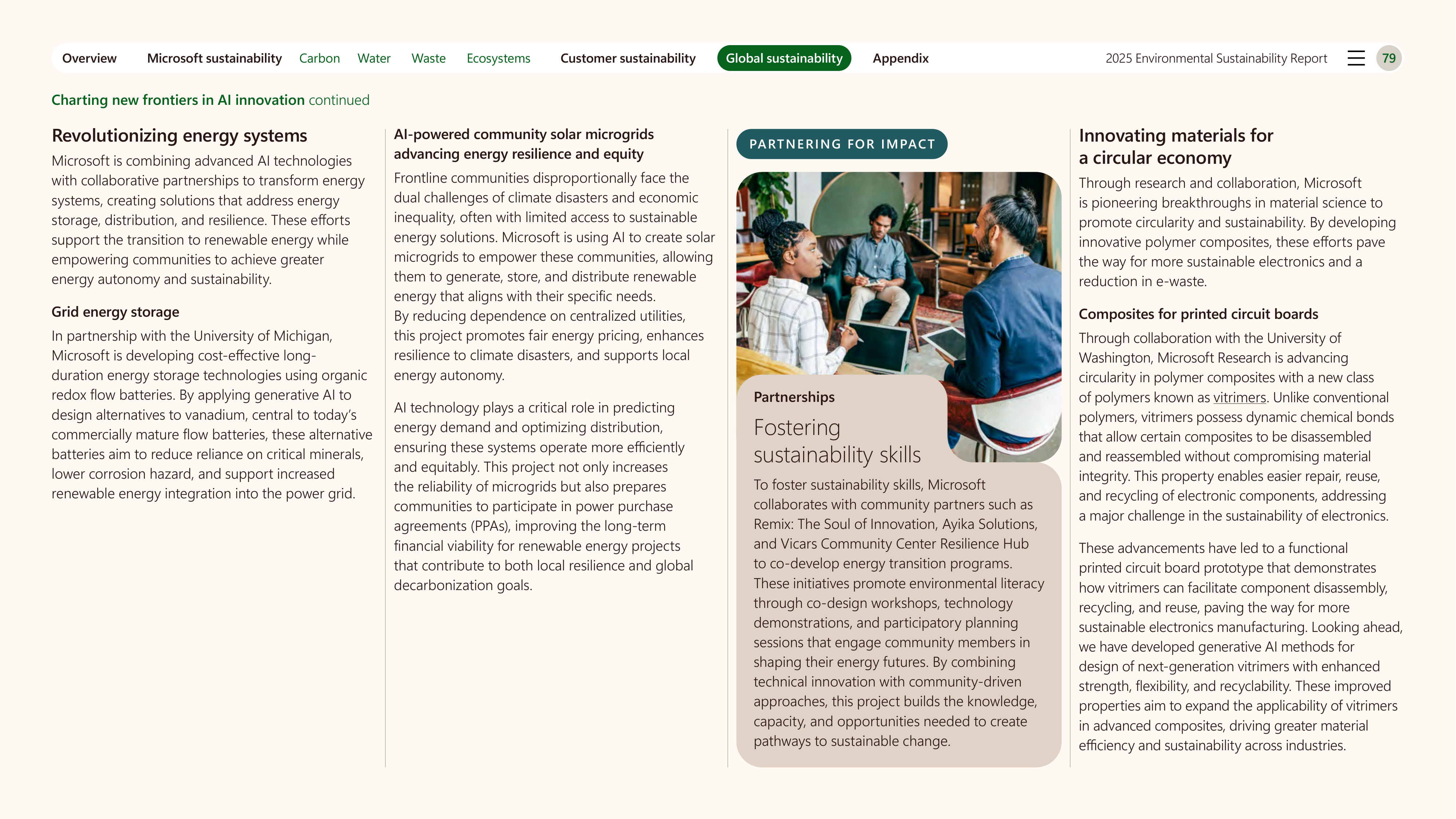 Microsoft Environmental Sustainability Report — page 79