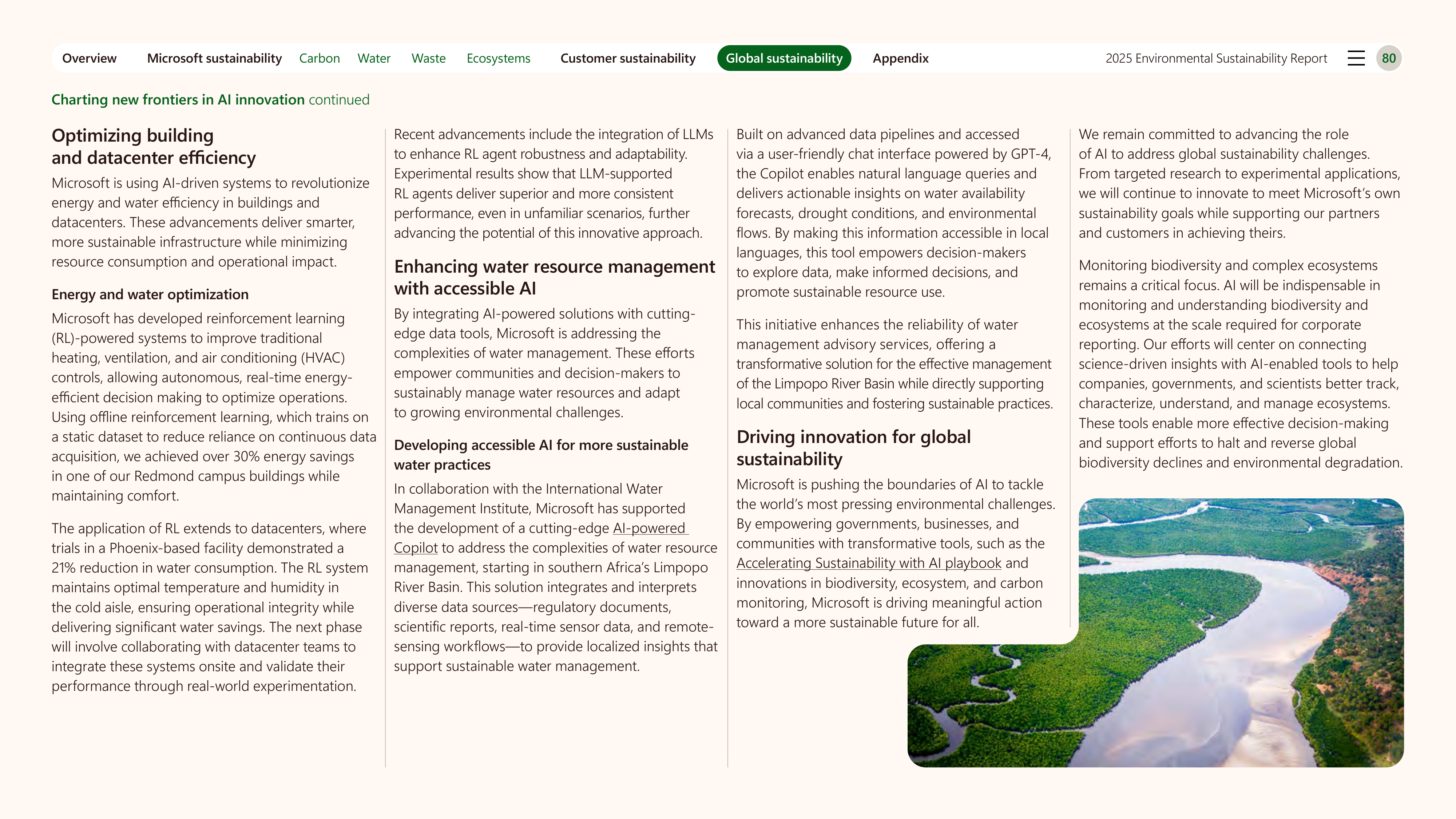 Microsoft Environmental Sustainability Report — page 80