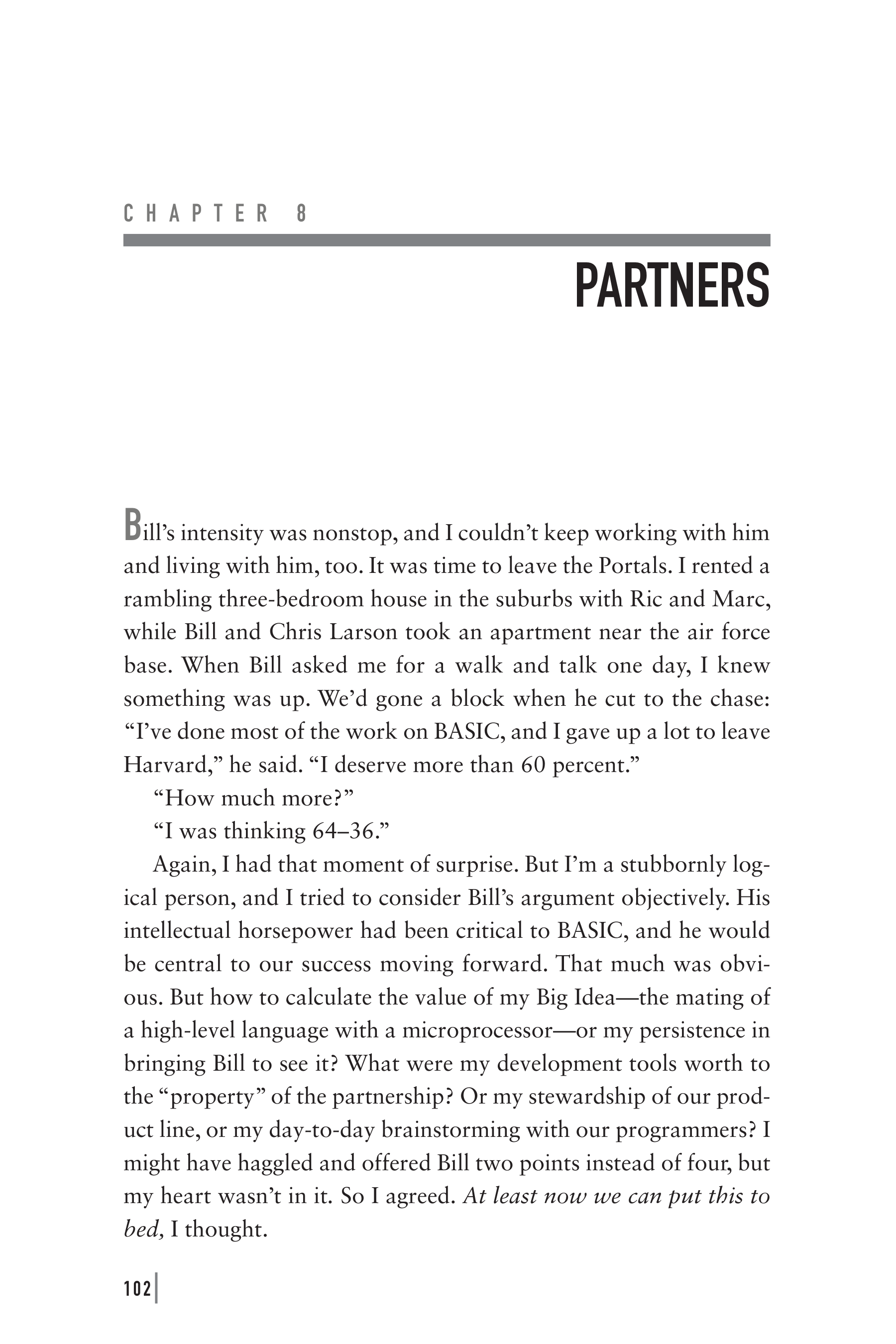 Microsoft Idea Man A Memoir by the Co-founder of Microsoft Biography — page 114