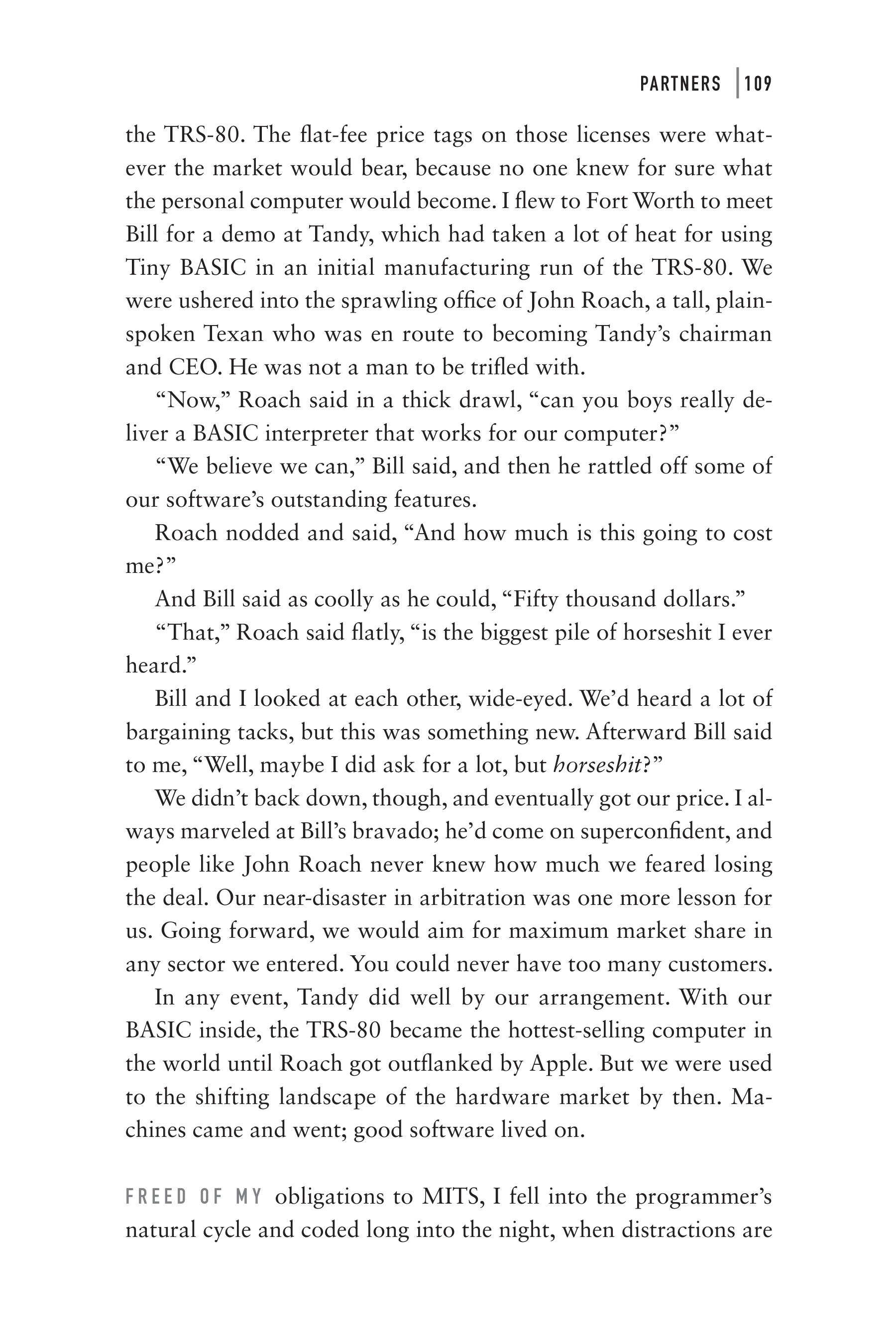Microsoft Idea Man A Memoir by the Co-founder of Microsoft Biography — page 121