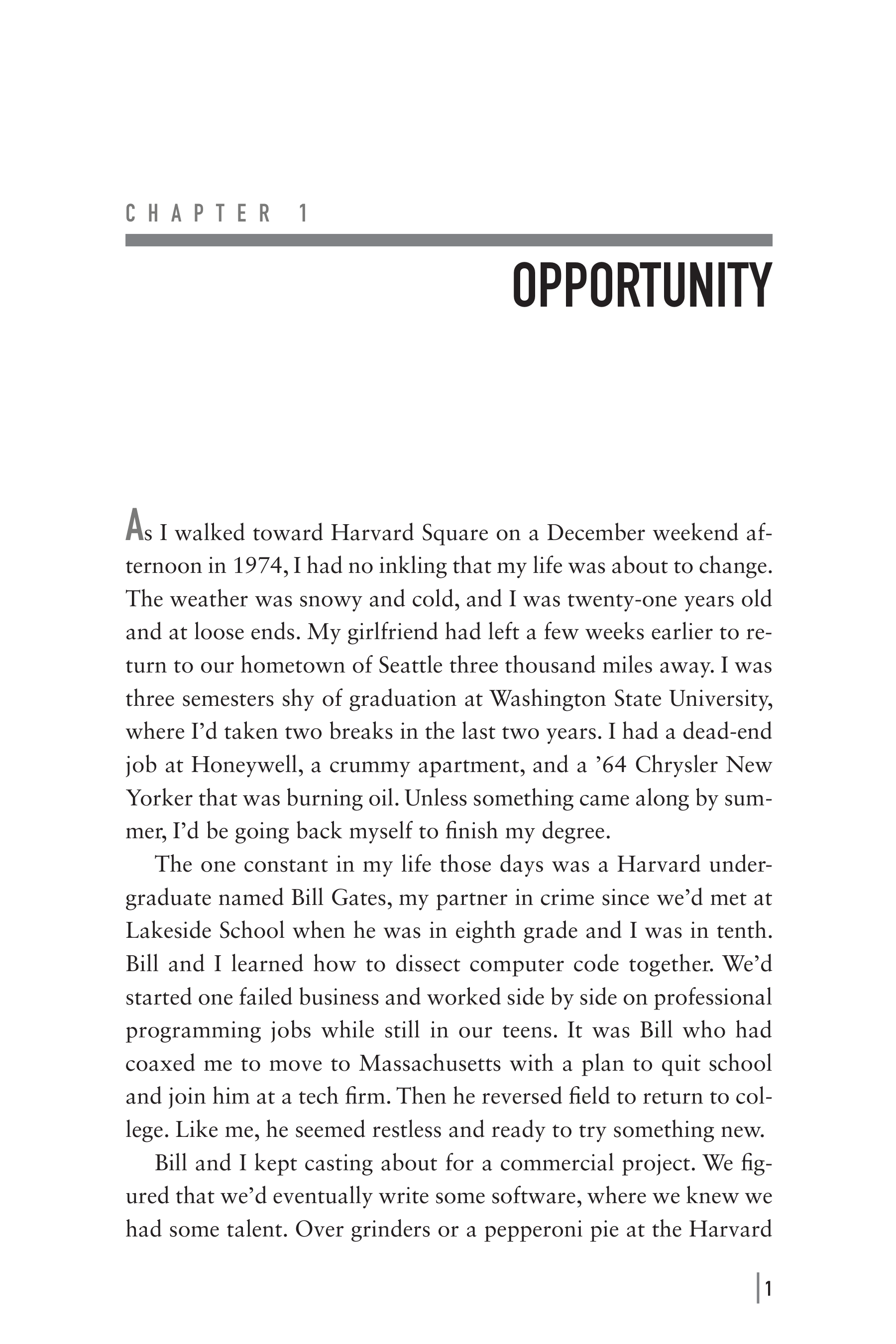 Microsoft Idea Man A Memoir by the Co-founder of Microsoft Biography — page 13