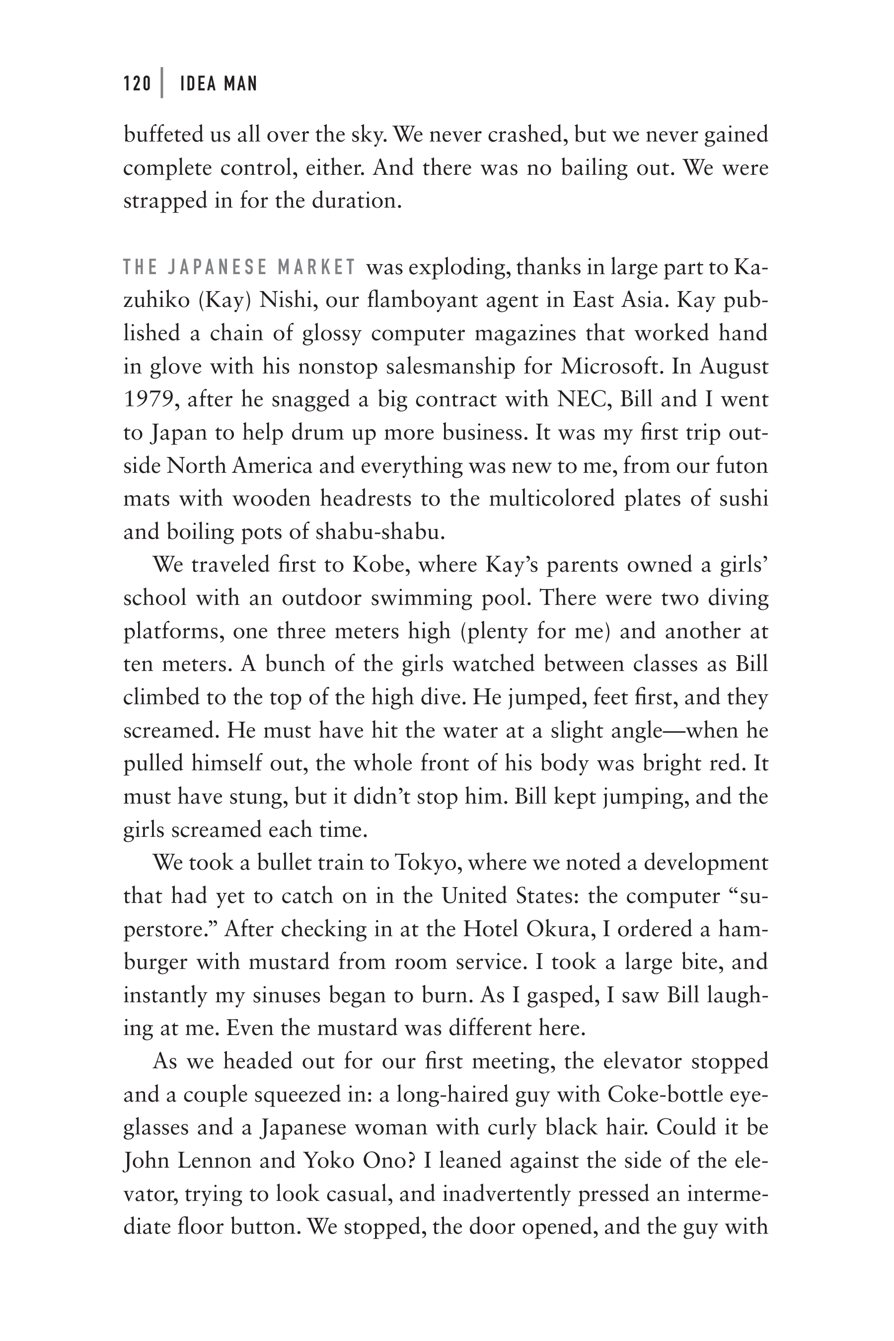 Microsoft Idea Man A Memoir by the Co-founder of Microsoft Biography — page 132