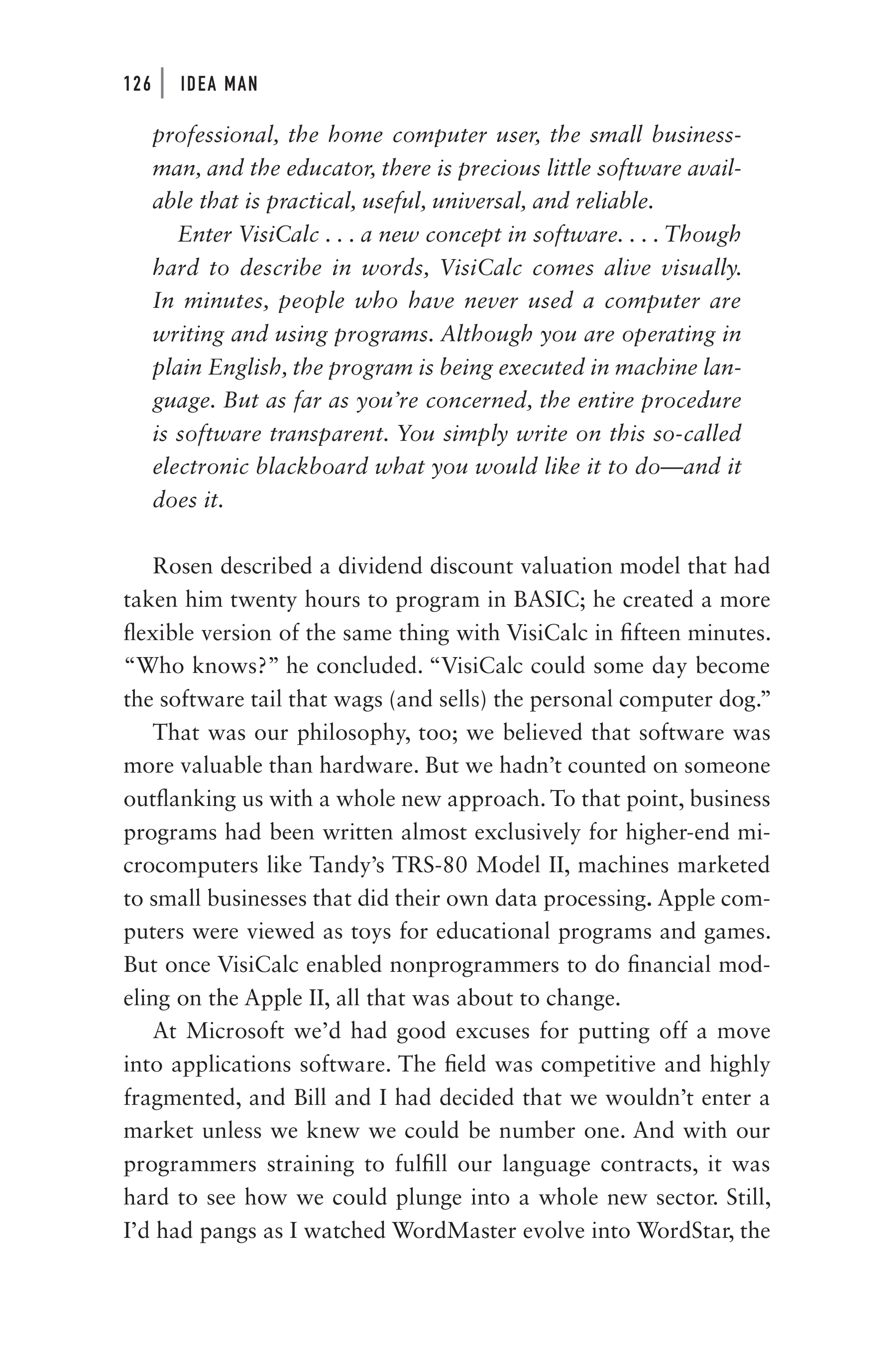 Microsoft Idea Man A Memoir by the Co-founder of Microsoft Biography — page 138