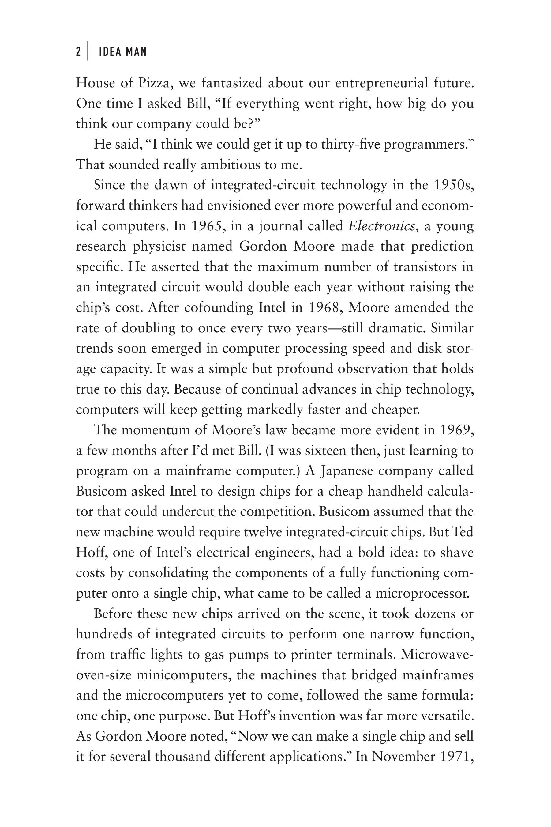 Microsoft Idea Man A Memoir by the Co-founder of Microsoft Biography — page 14