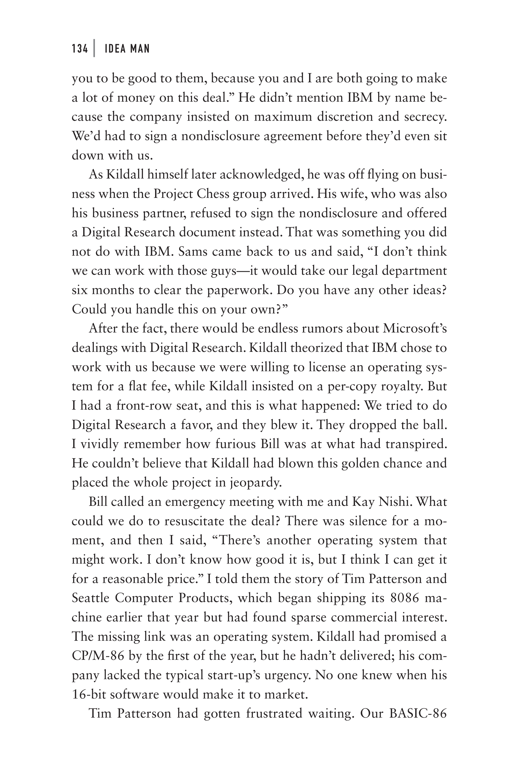 Microsoft Idea Man A Memoir by the Co-founder of Microsoft Biography — page 146