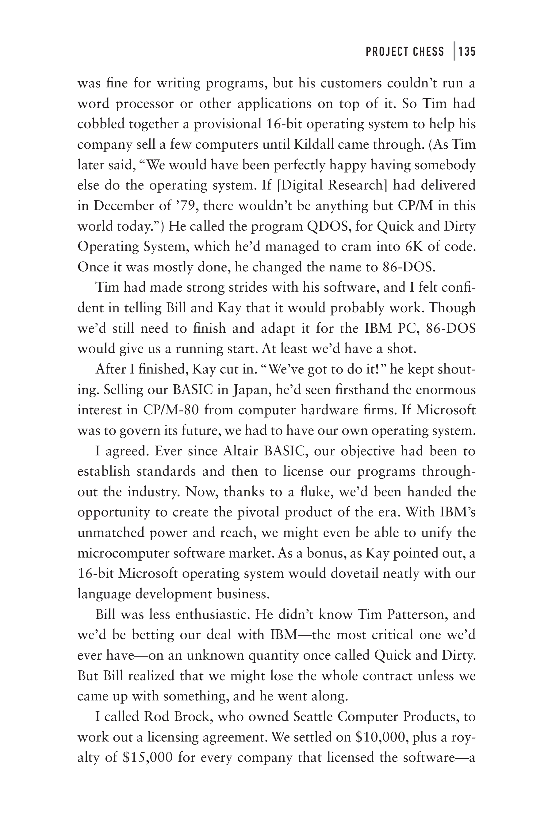 Microsoft Idea Man A Memoir by the Co-founder of Microsoft Biography — page 147