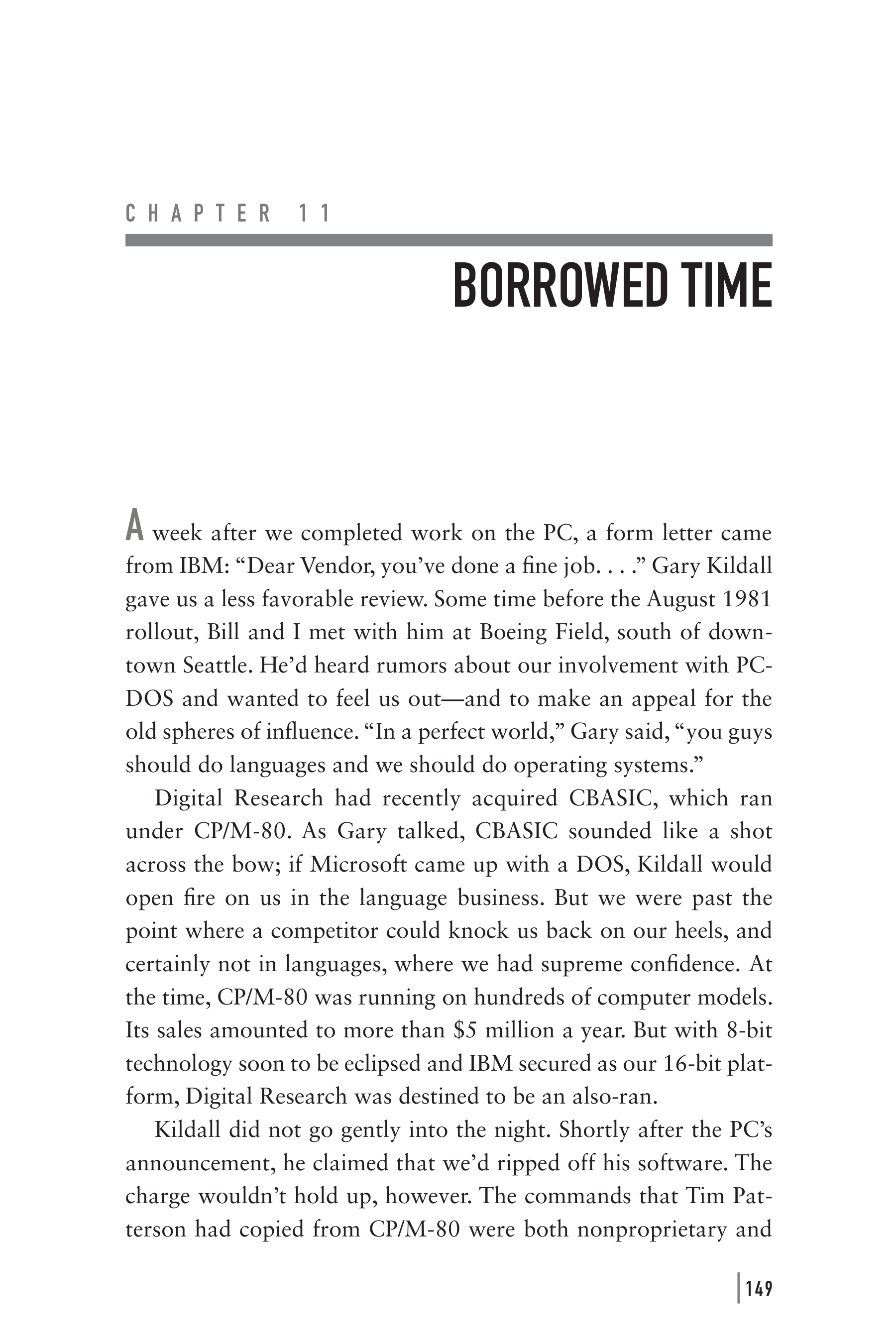 Microsoft Idea Man A Memoir by the Co-founder of Microsoft Biography — page 161