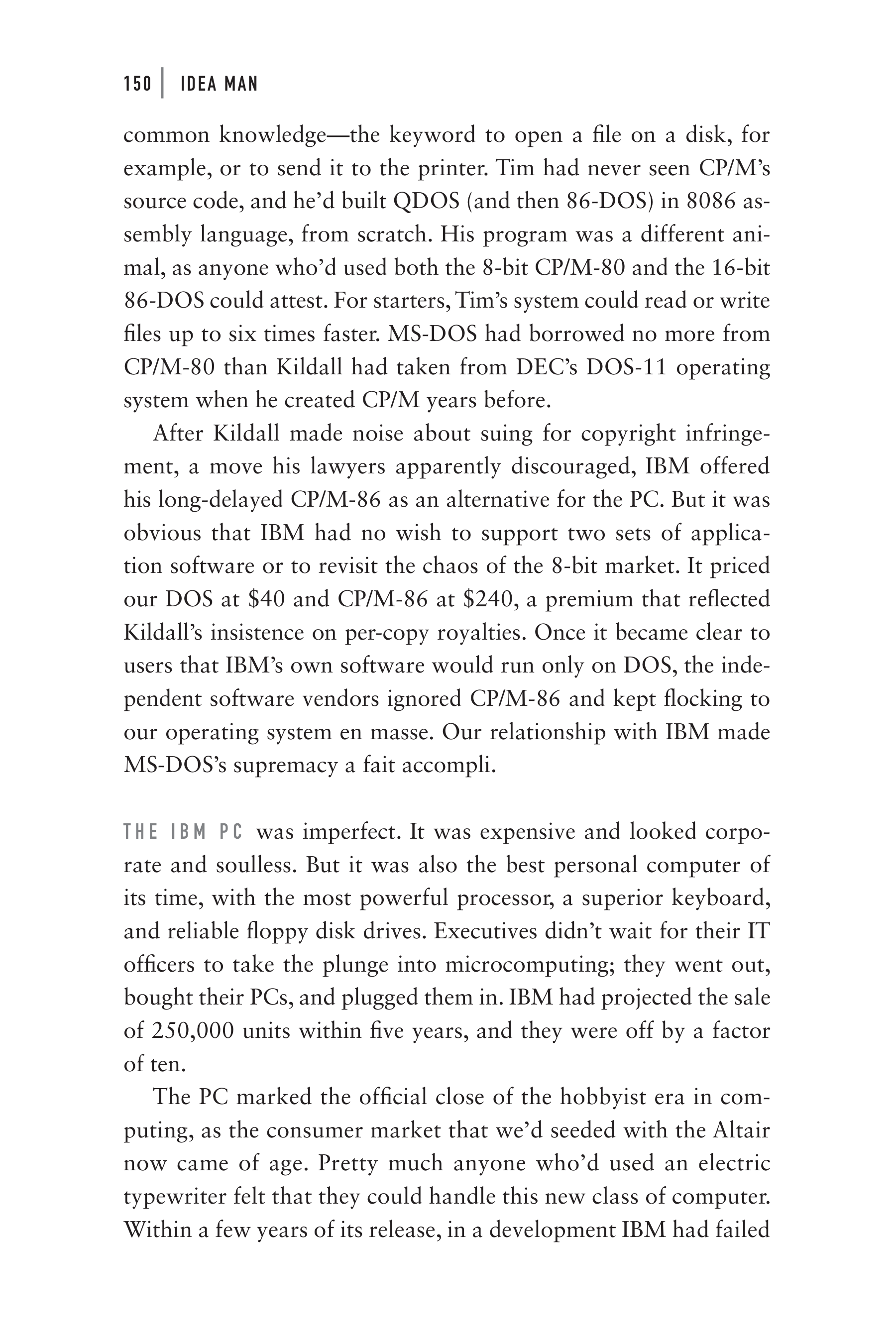 Microsoft Idea Man A Memoir by the Co-founder of Microsoft Biography — page 162