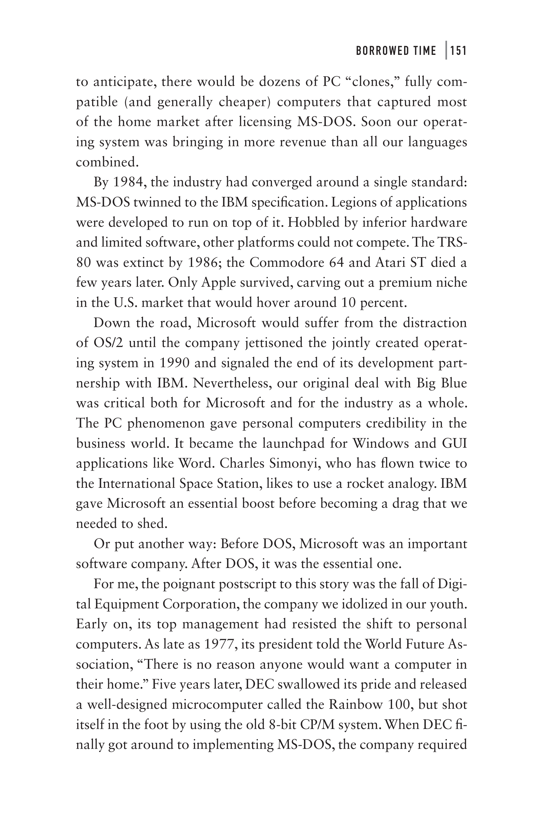 Microsoft Idea Man A Memoir by the Co-founder of Microsoft Biography — page 163