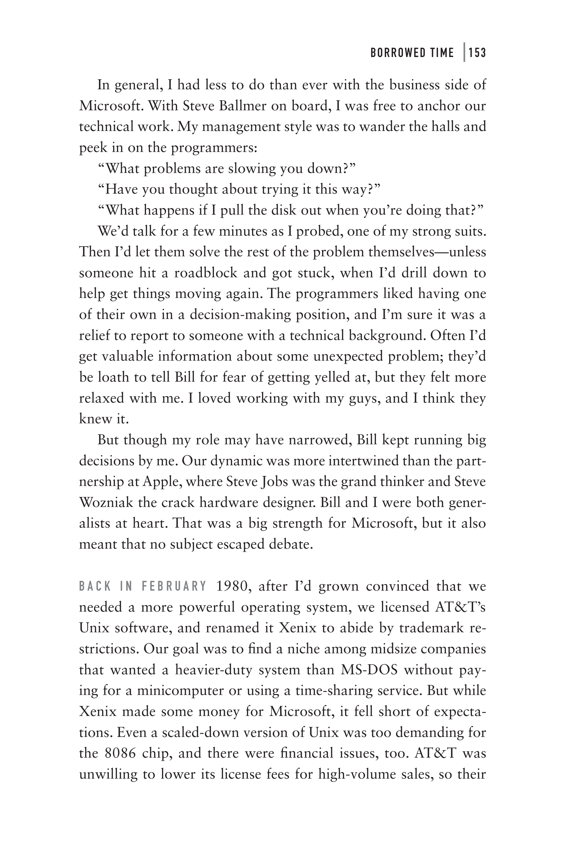 Microsoft Idea Man A Memoir by the Co-founder of Microsoft Biography — page 165
