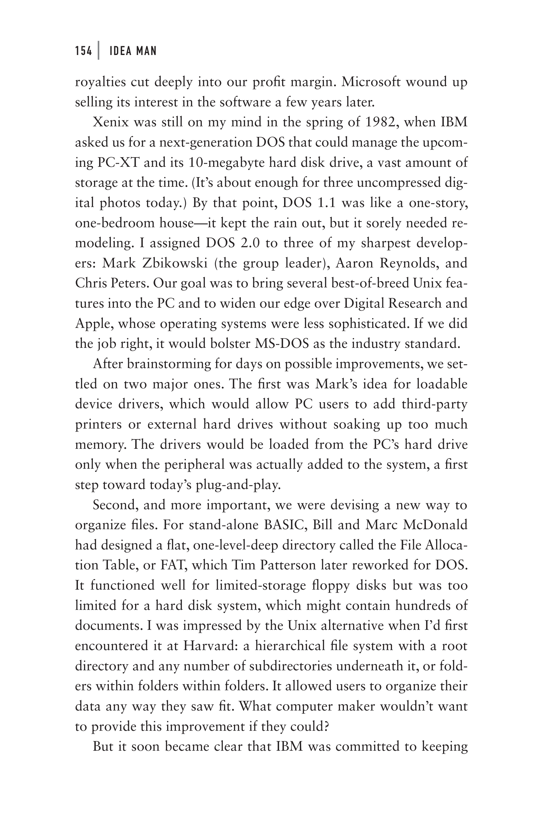Microsoft Idea Man A Memoir by the Co-founder of Microsoft Biography — page 166