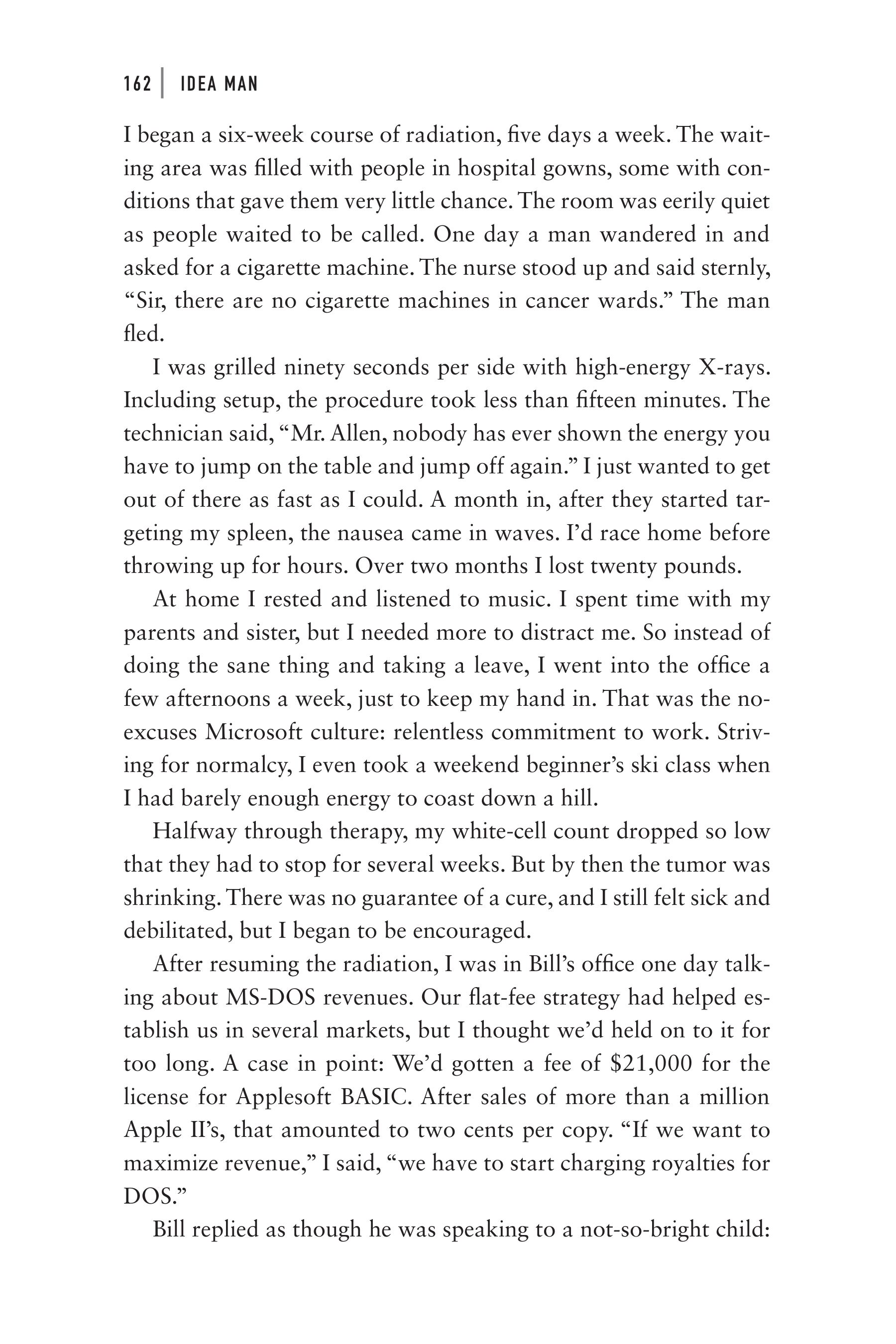 Microsoft Idea Man A Memoir by the Co-founder of Microsoft Biography — page 174