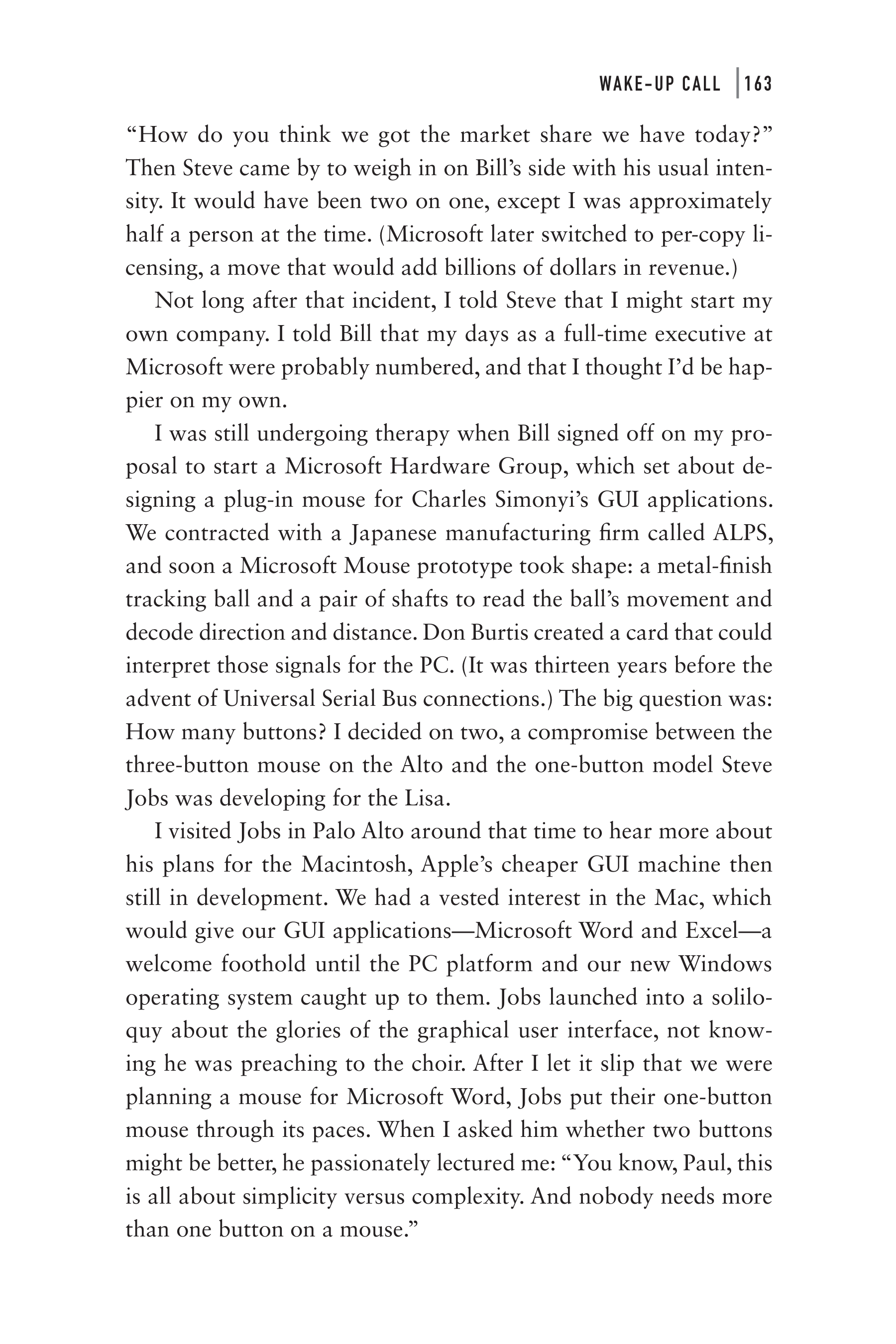Microsoft Idea Man A Memoir by the Co-founder of Microsoft Biography — page 175