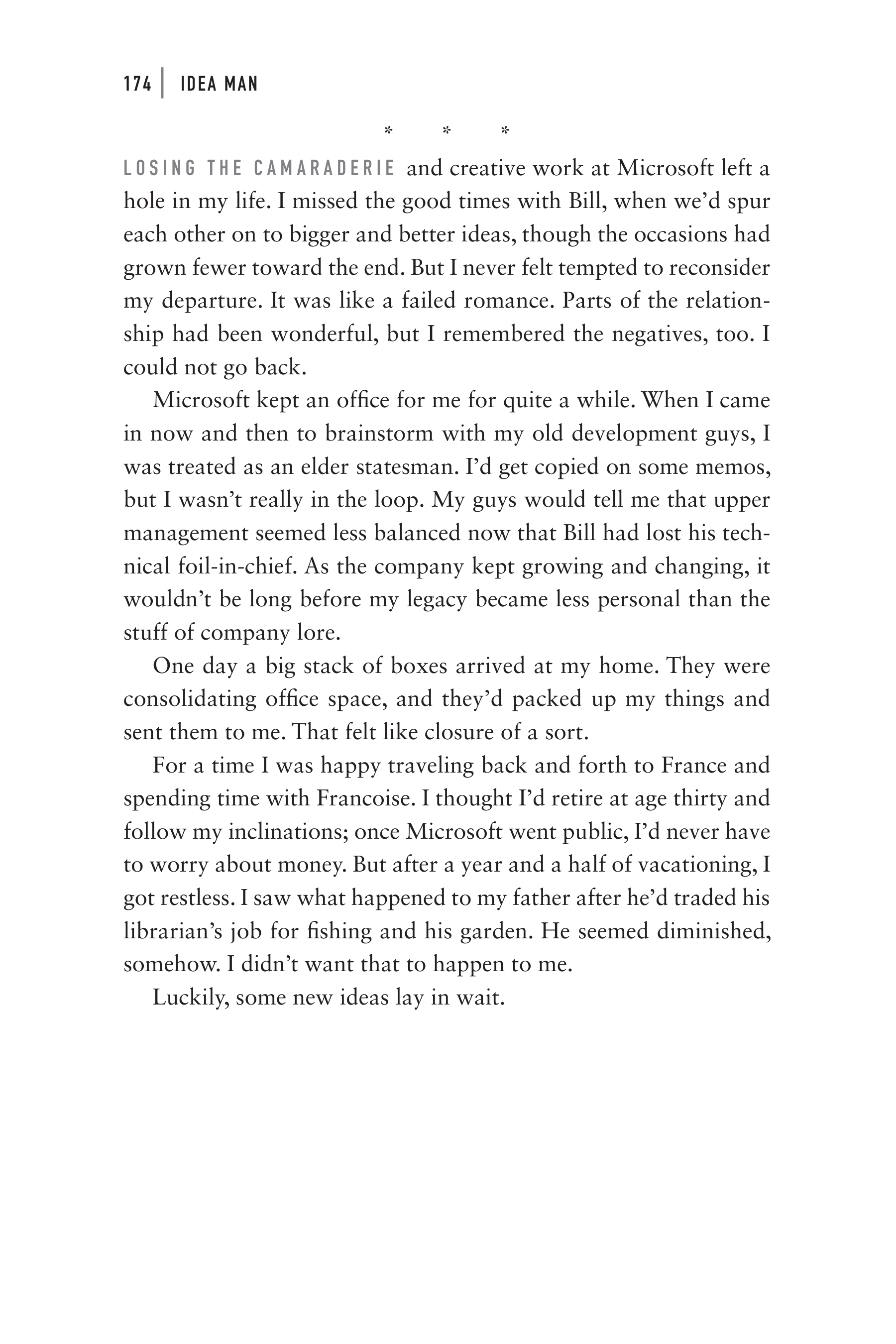 Microsoft Idea Man A Memoir by the Co-founder of Microsoft Biography — page 186