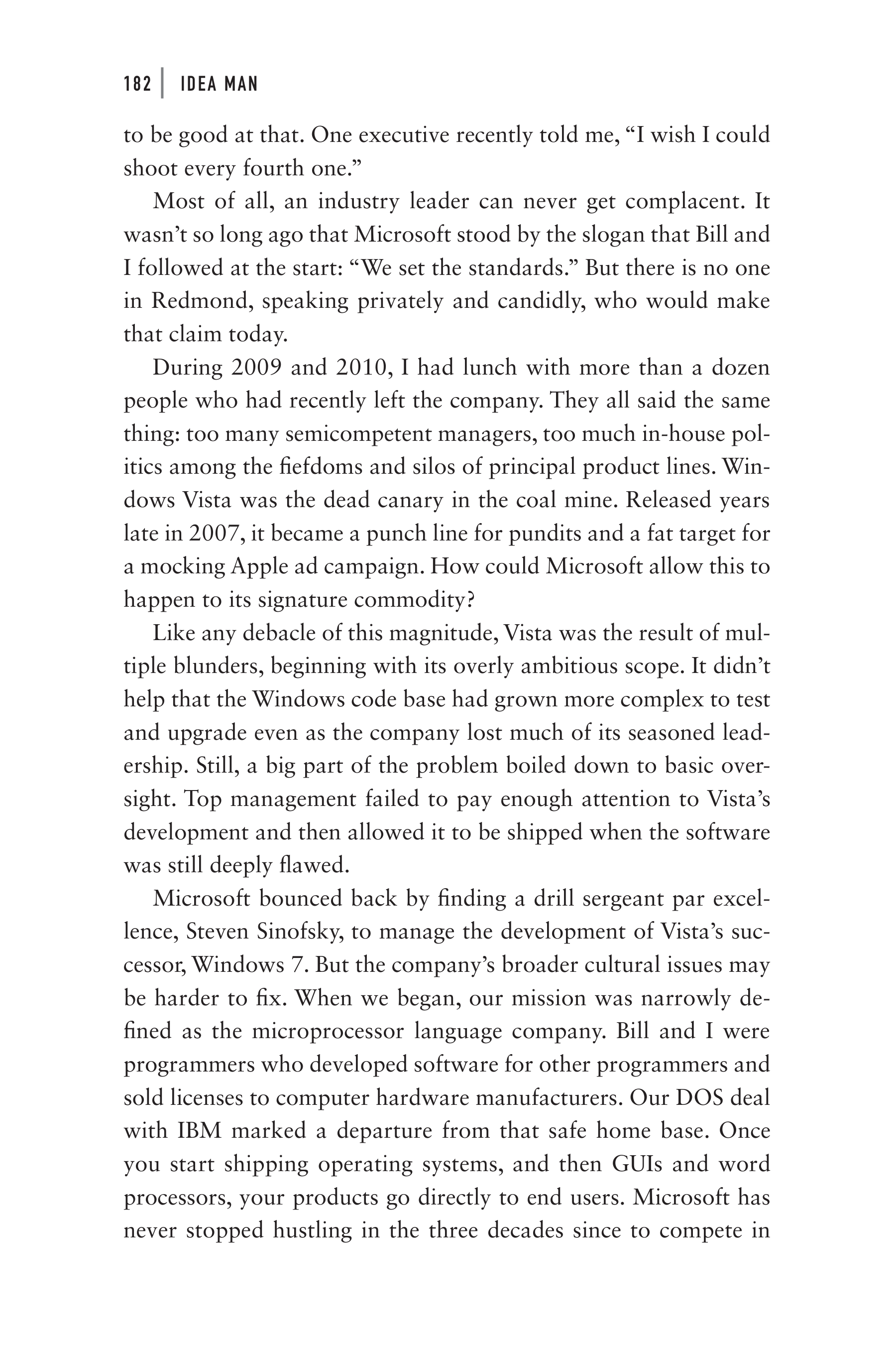 Microsoft Idea Man A Memoir by the Co-founder of Microsoft Biography — page 194